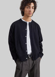 Tino Crewneck Cardigan - Black