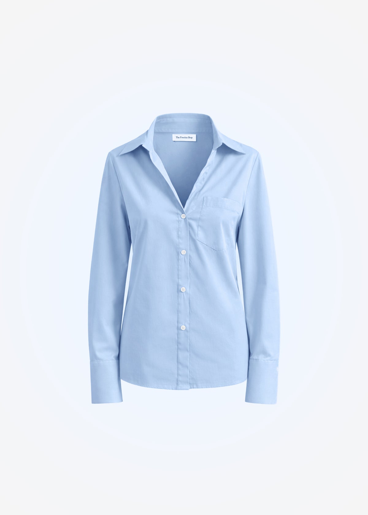 Tiona Fitted Shirt - Light Blue - 6