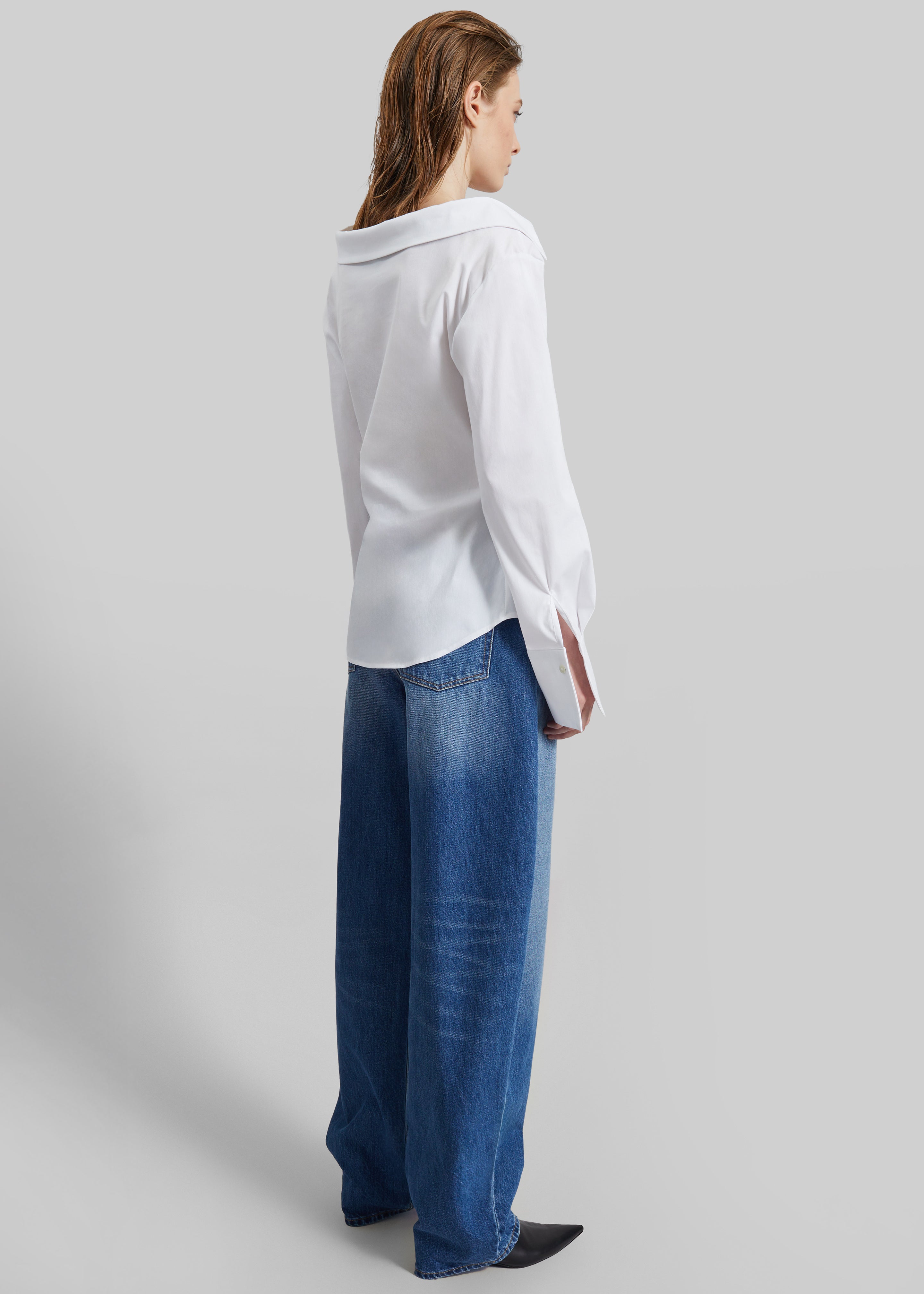 Tiona Fitted Shirt - White - 6