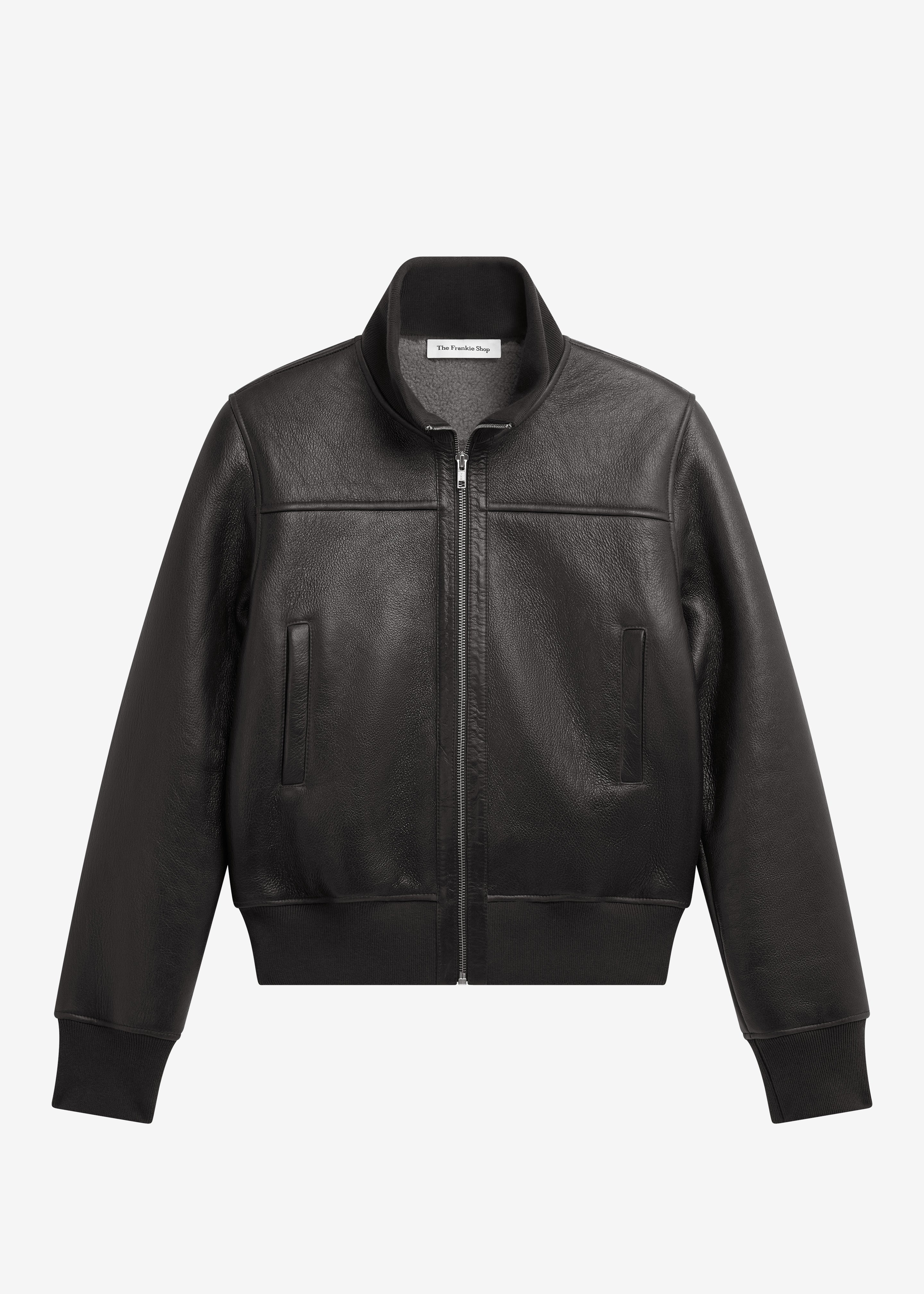 Tobias Leather Jacket - Black - 7