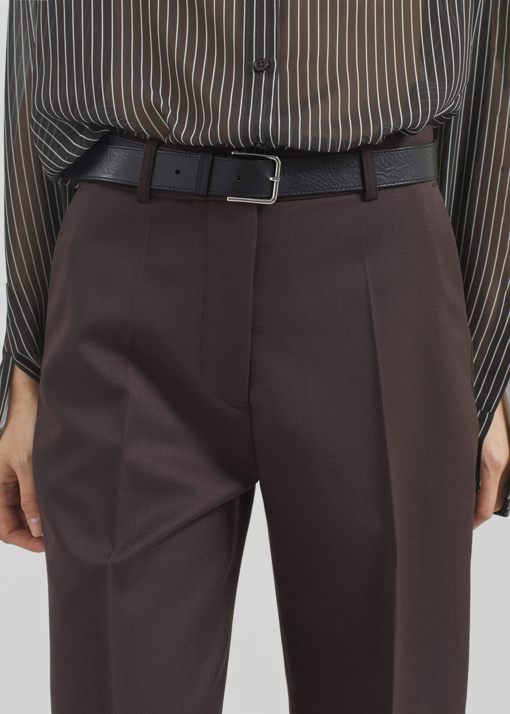 Toni Leather Belt - Black - 1