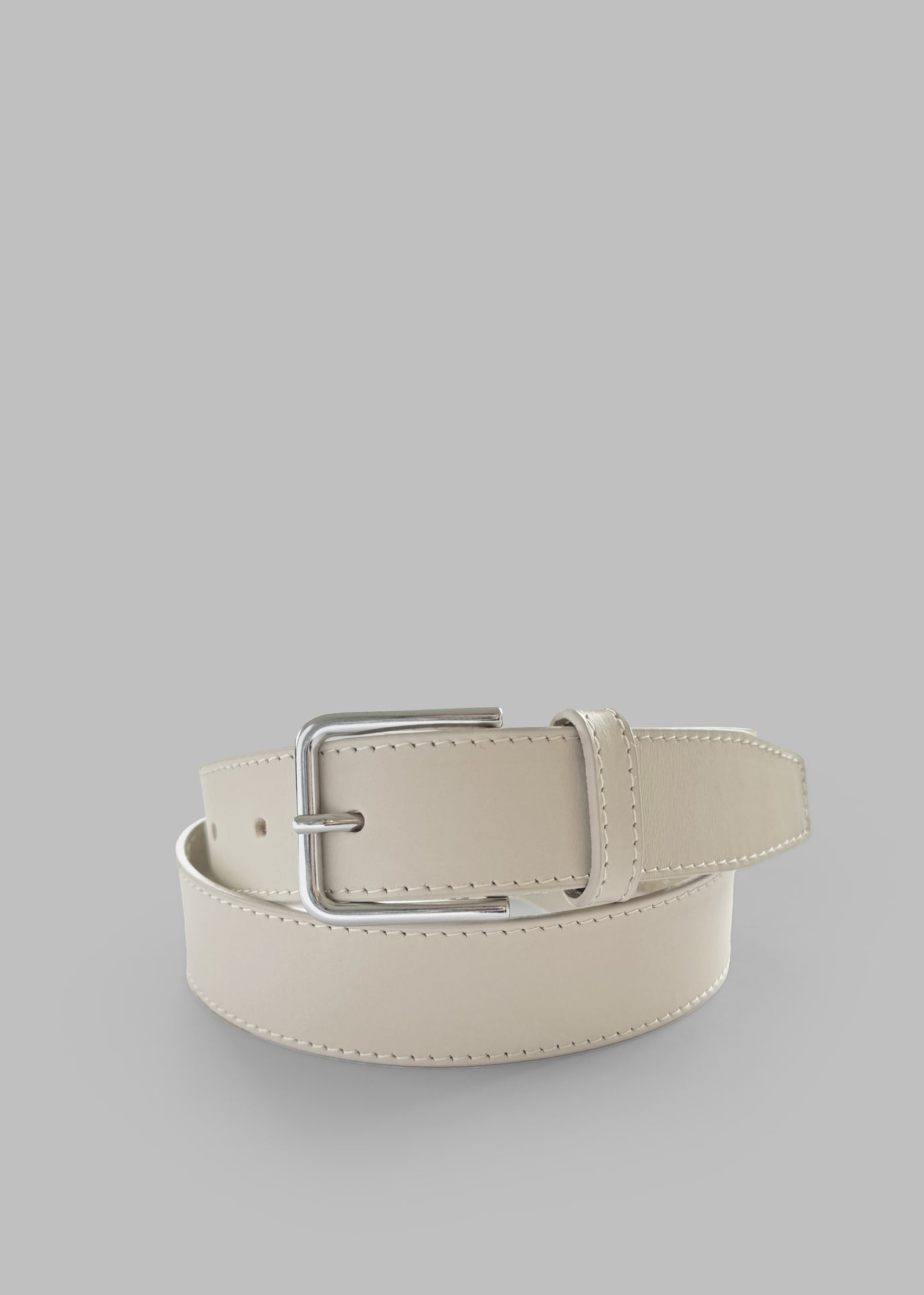 Toni Leather Belt - Mastic