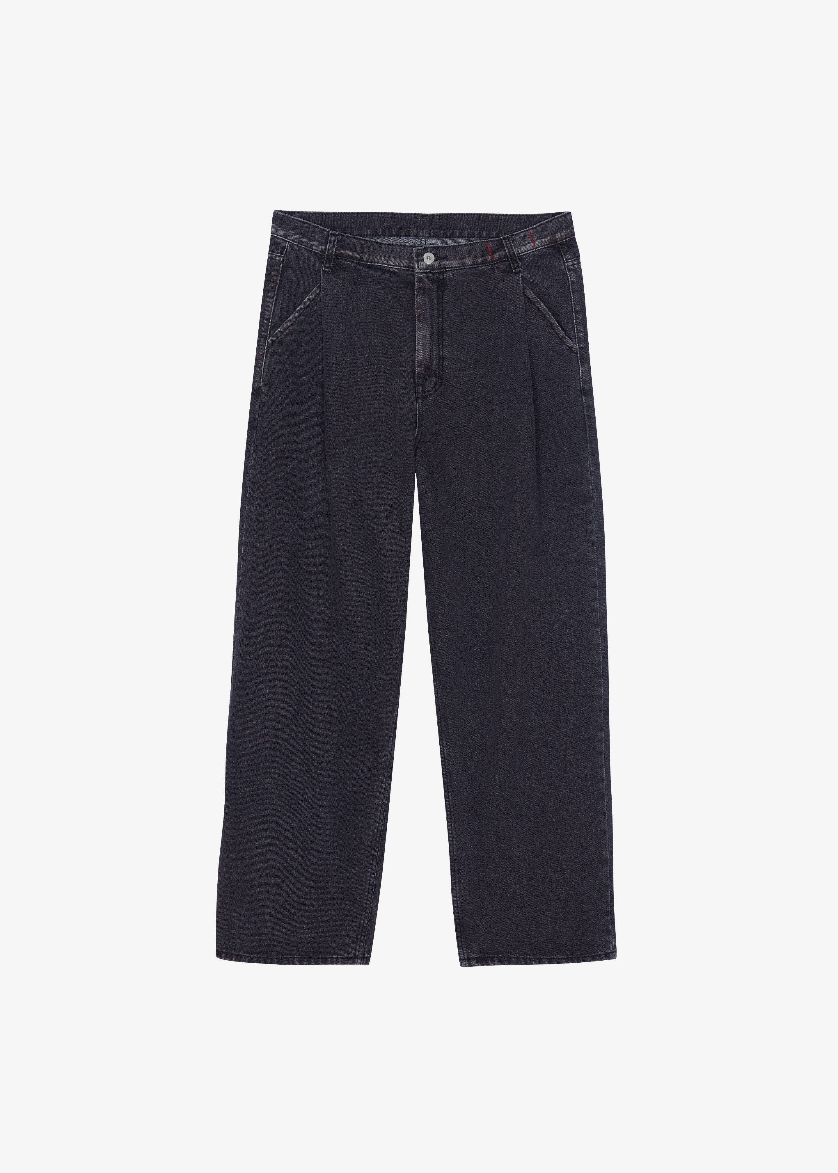 Trafal Wide Jeans - Black Wash – The Frankie Shop