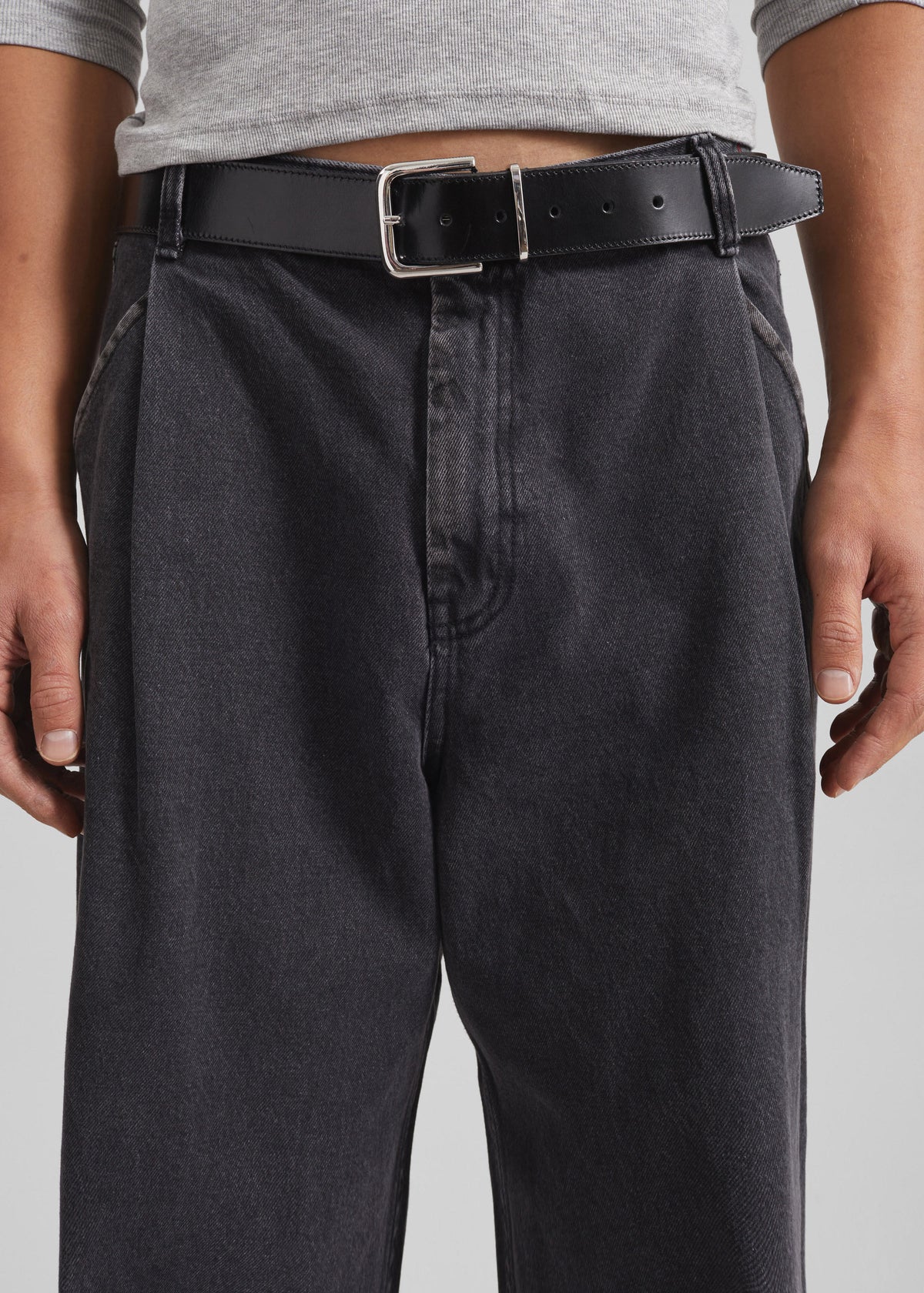 Trafal Wide Jeans - Black Wash - 4