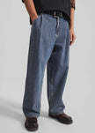 Trafal Wide Jeans - Blue Wash