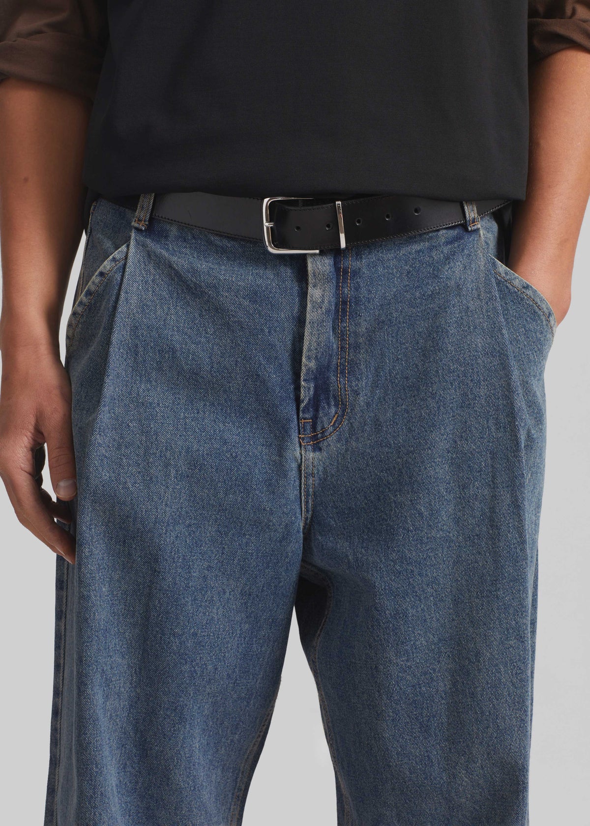 Trafal Wide Jeans - Blue Wash - 5