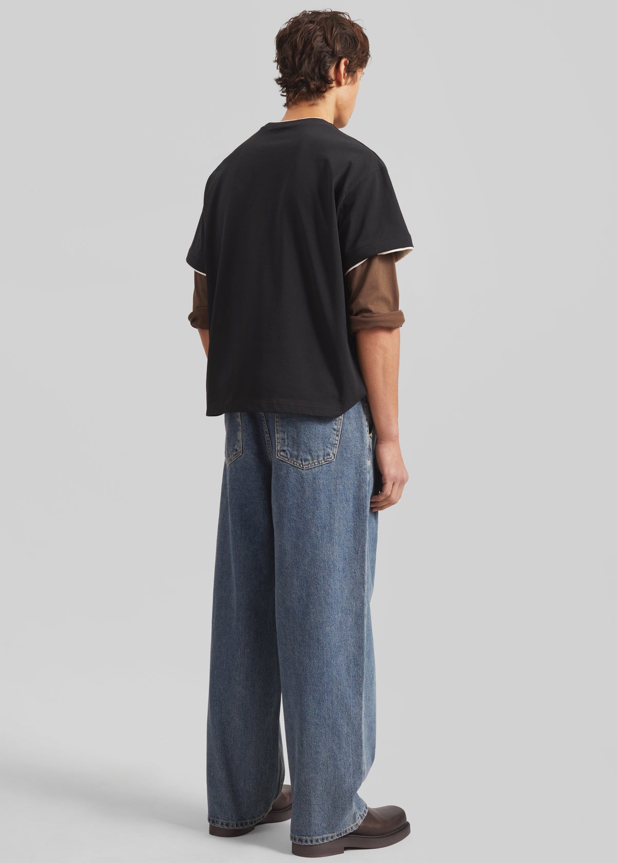 Trafal Wide Jeans - Blue Wash - 6