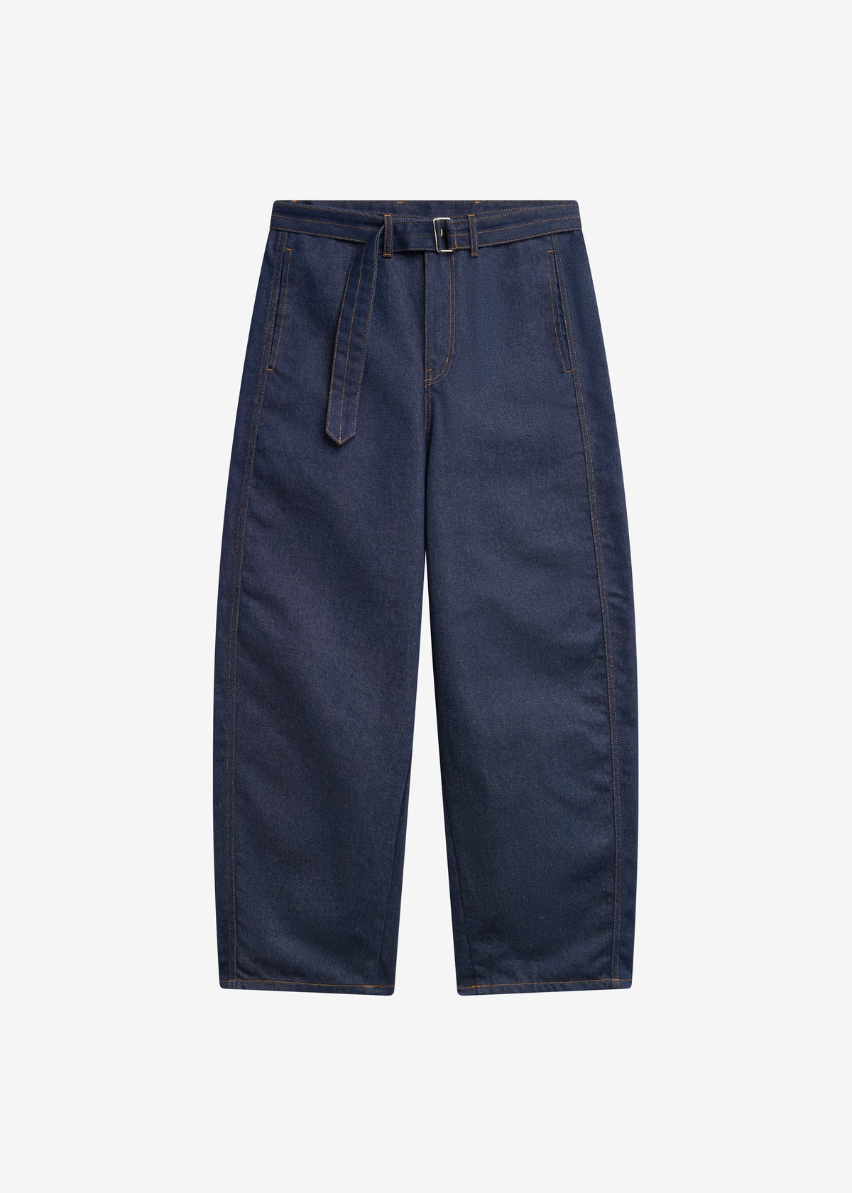 Tregor Belted Wide Jeans - Dark Wash