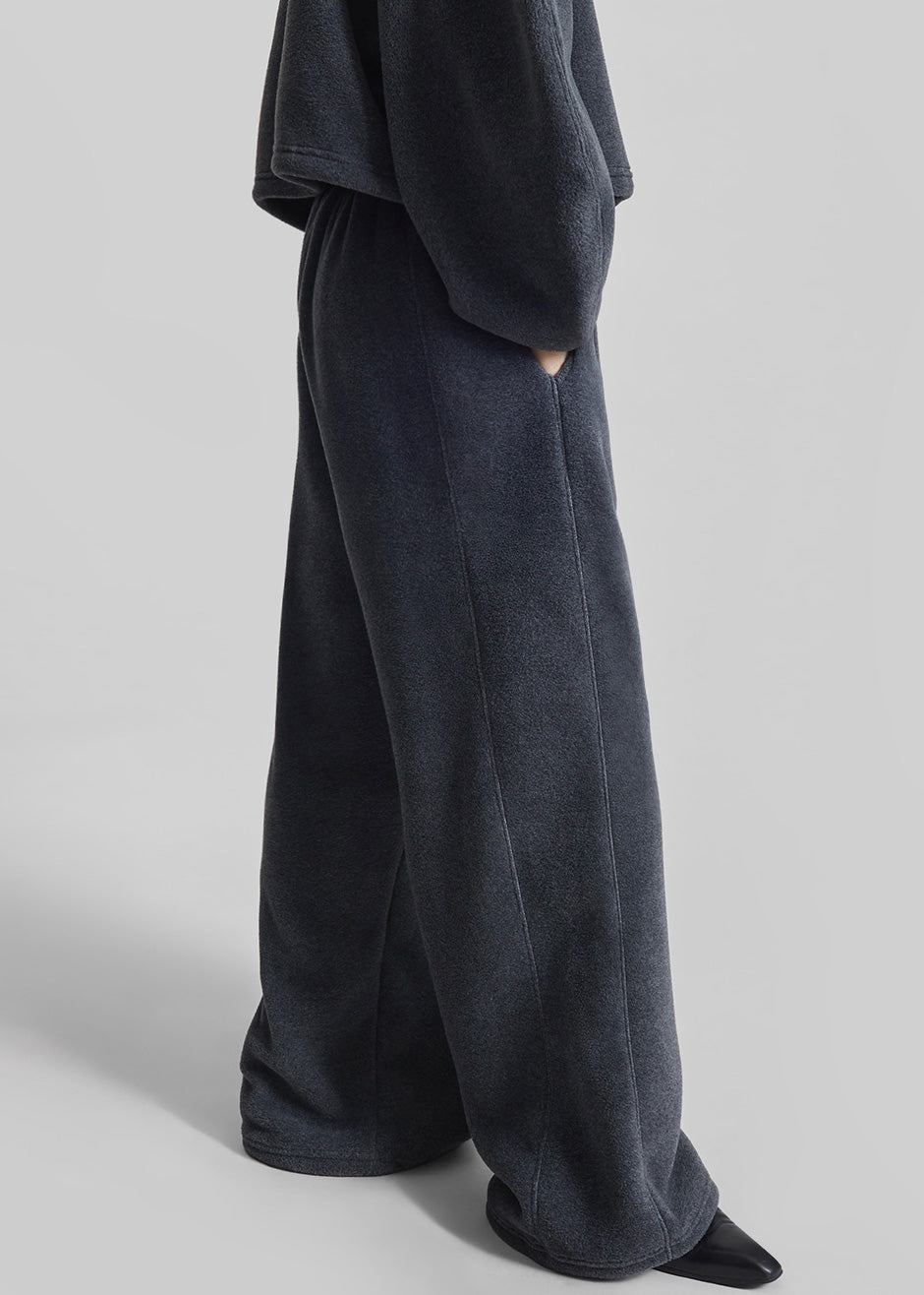 Treveray Fleece Sweatpants - Dark Grey - 1