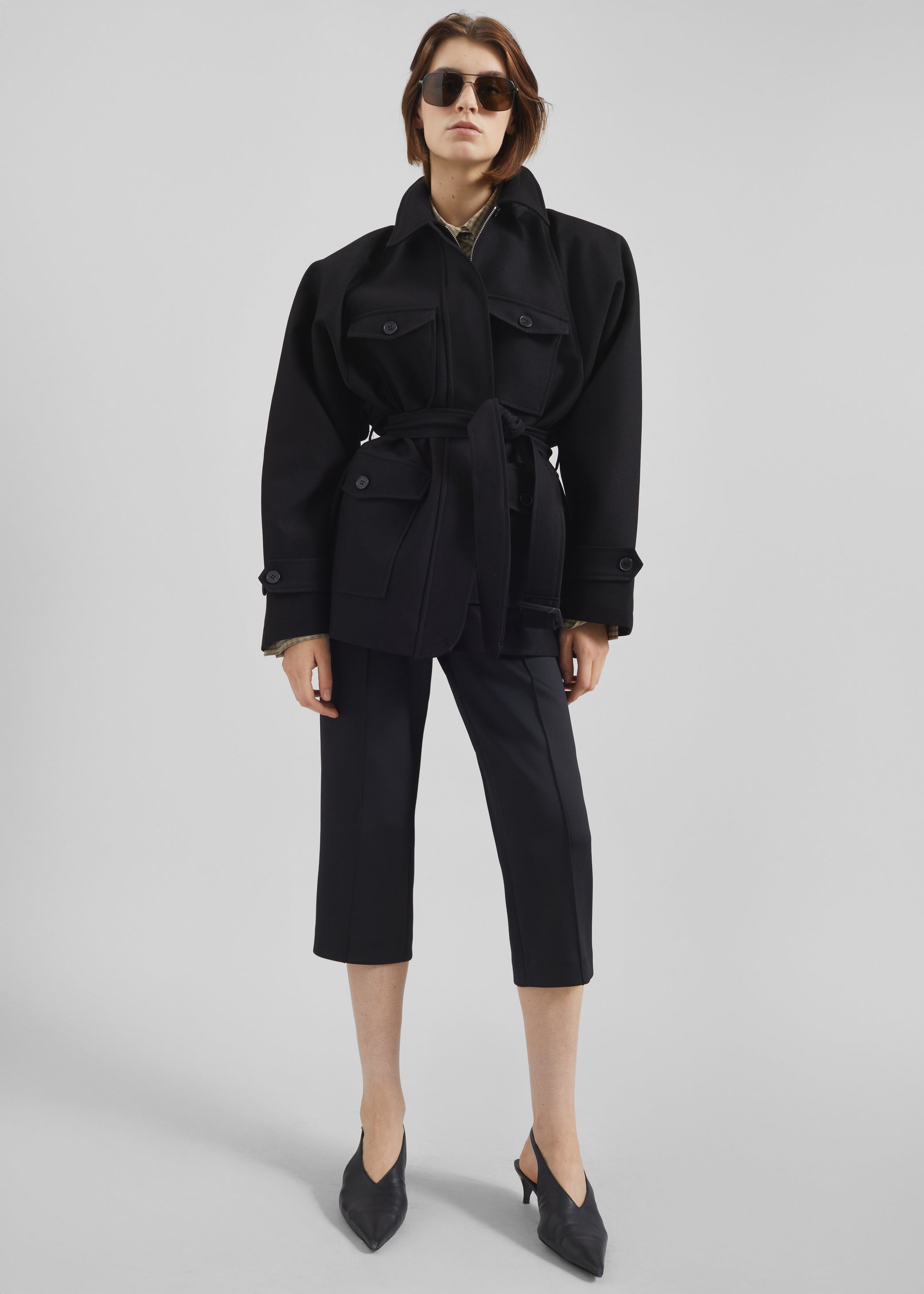 Shop the look image for Trevose Padded Utility Jacket - Black