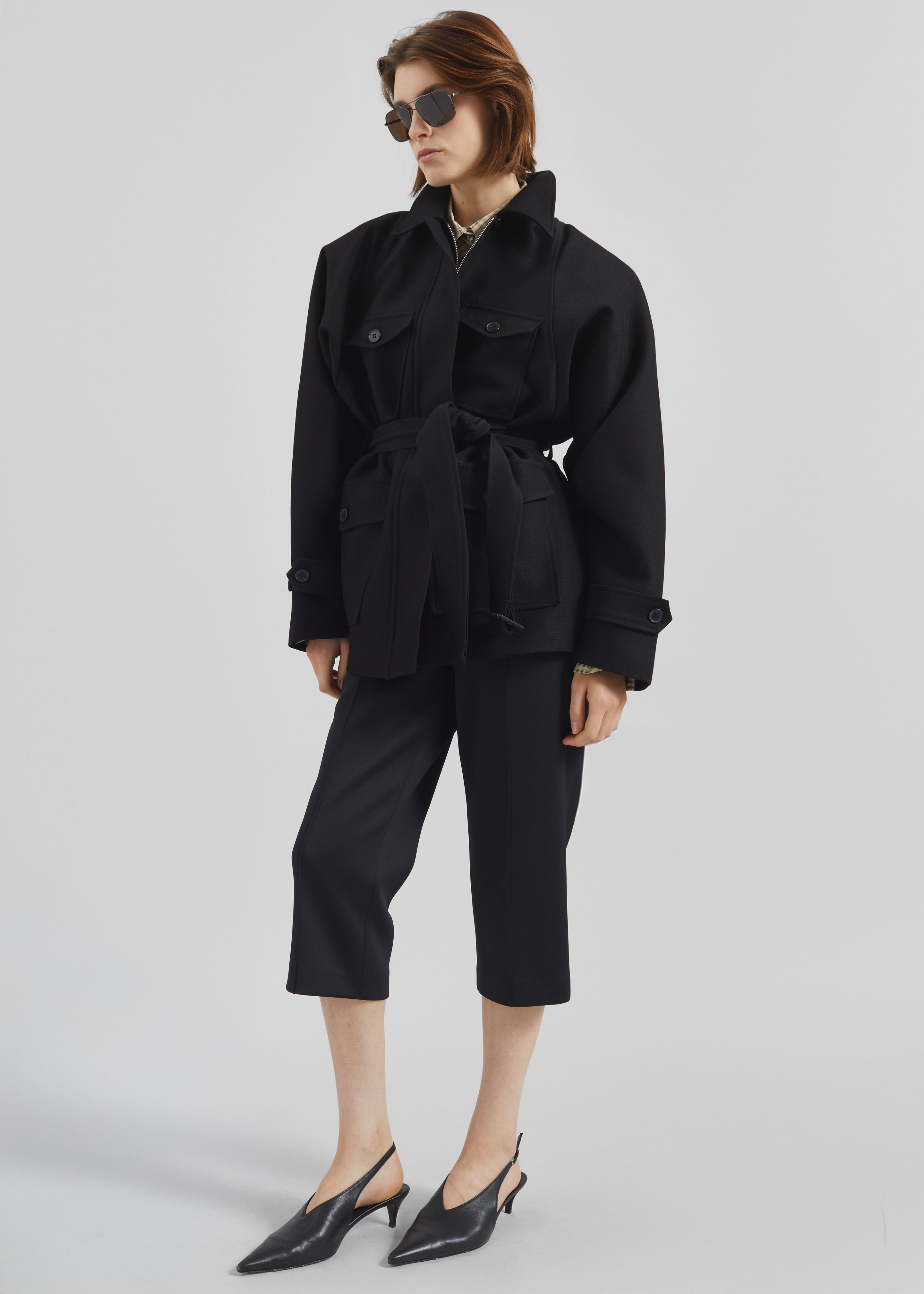 Trevose Padded Utility Jacket - Black – The Frankie Shop