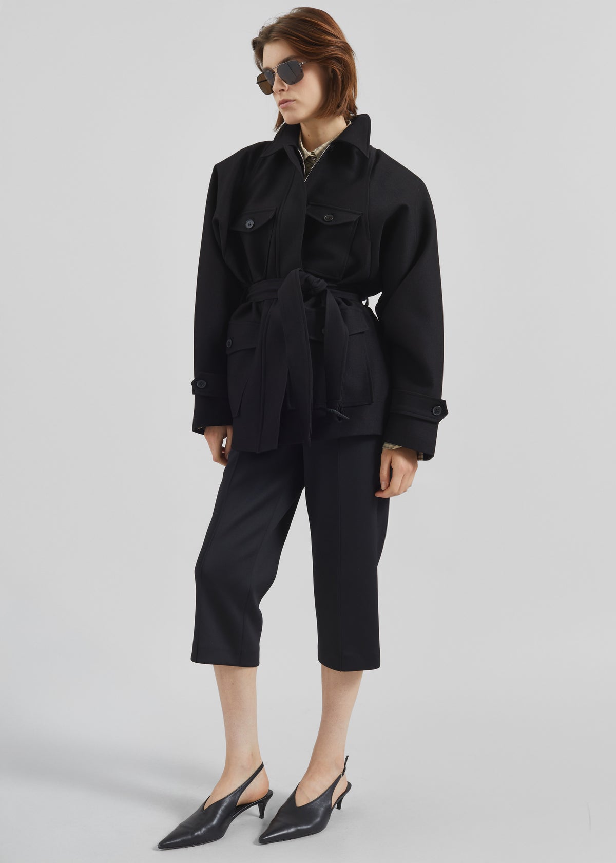 Trevose Padded Utility Jacket - Black - 5