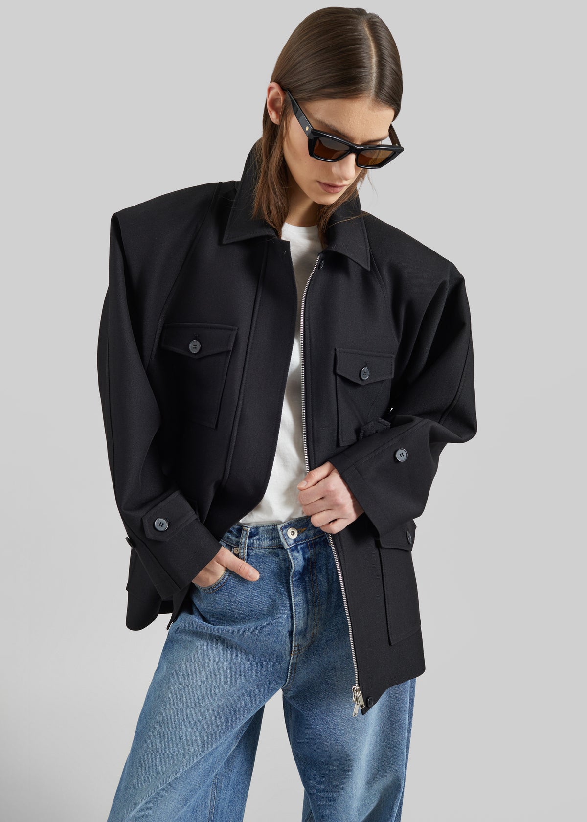 Trevose Padded Utility Jacket - Black - 6