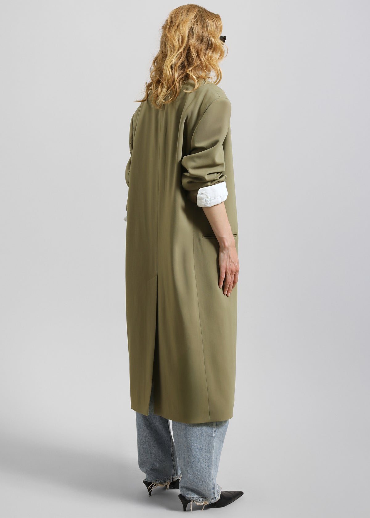 Tribeca Long Coat - Khaki - 9