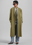 Tribeca Long Coat - Khaki