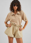 Trinay Balloon Shorts - Sahara