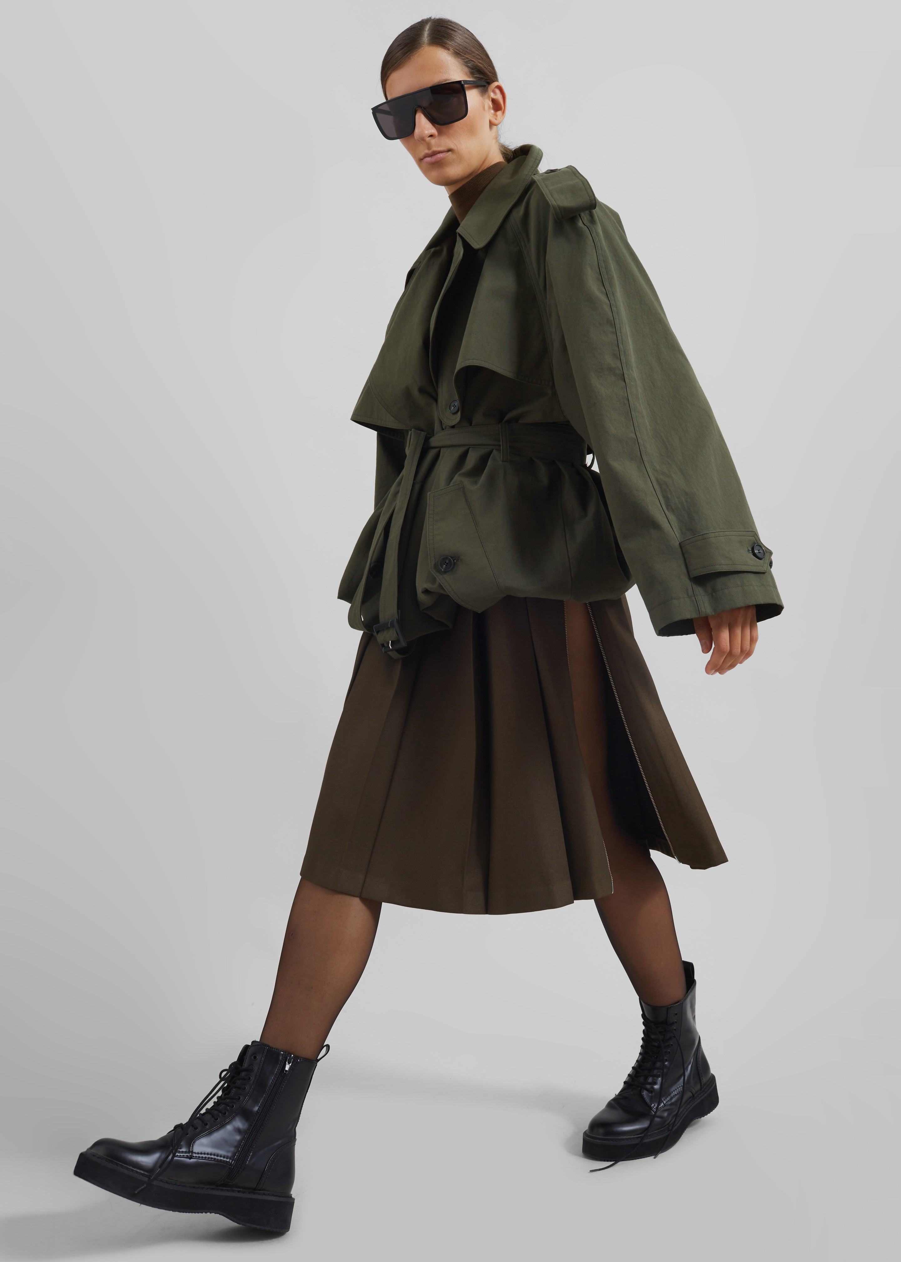 Tromso Convertible Trench - Khaki - 3