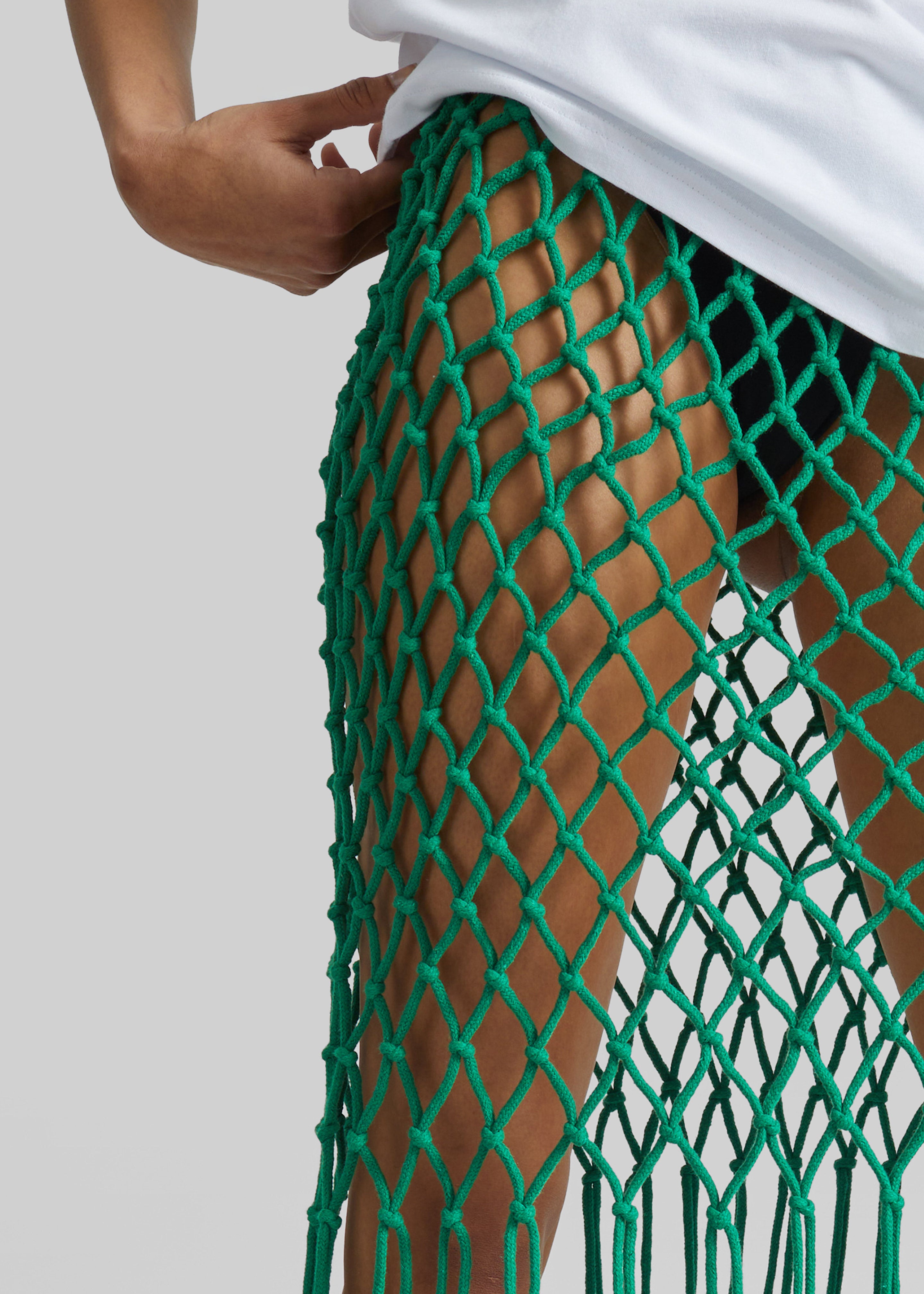 Tropea Macrame Skirt - Green - 2