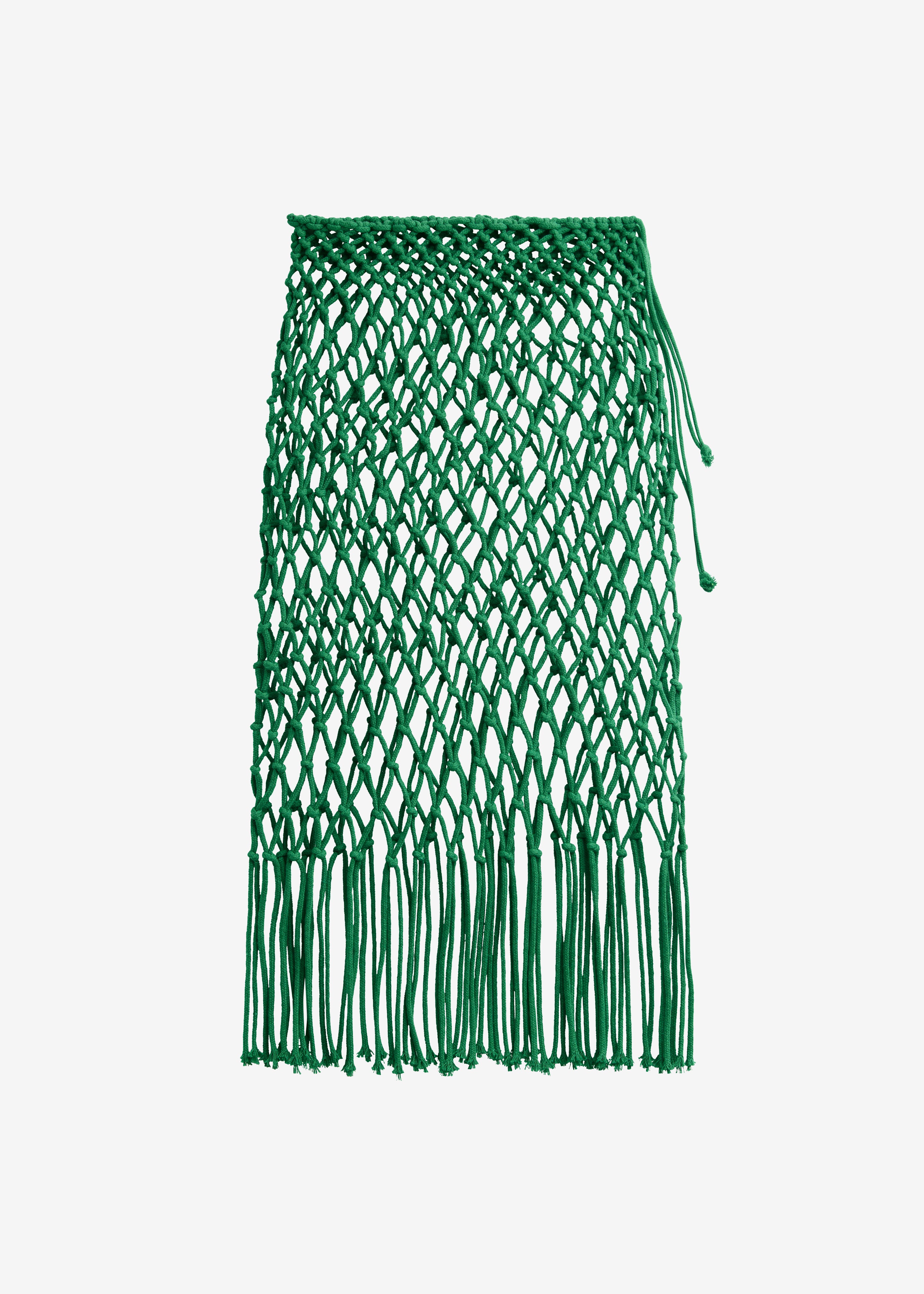 Tropea Macrame Skirt - Green - 7