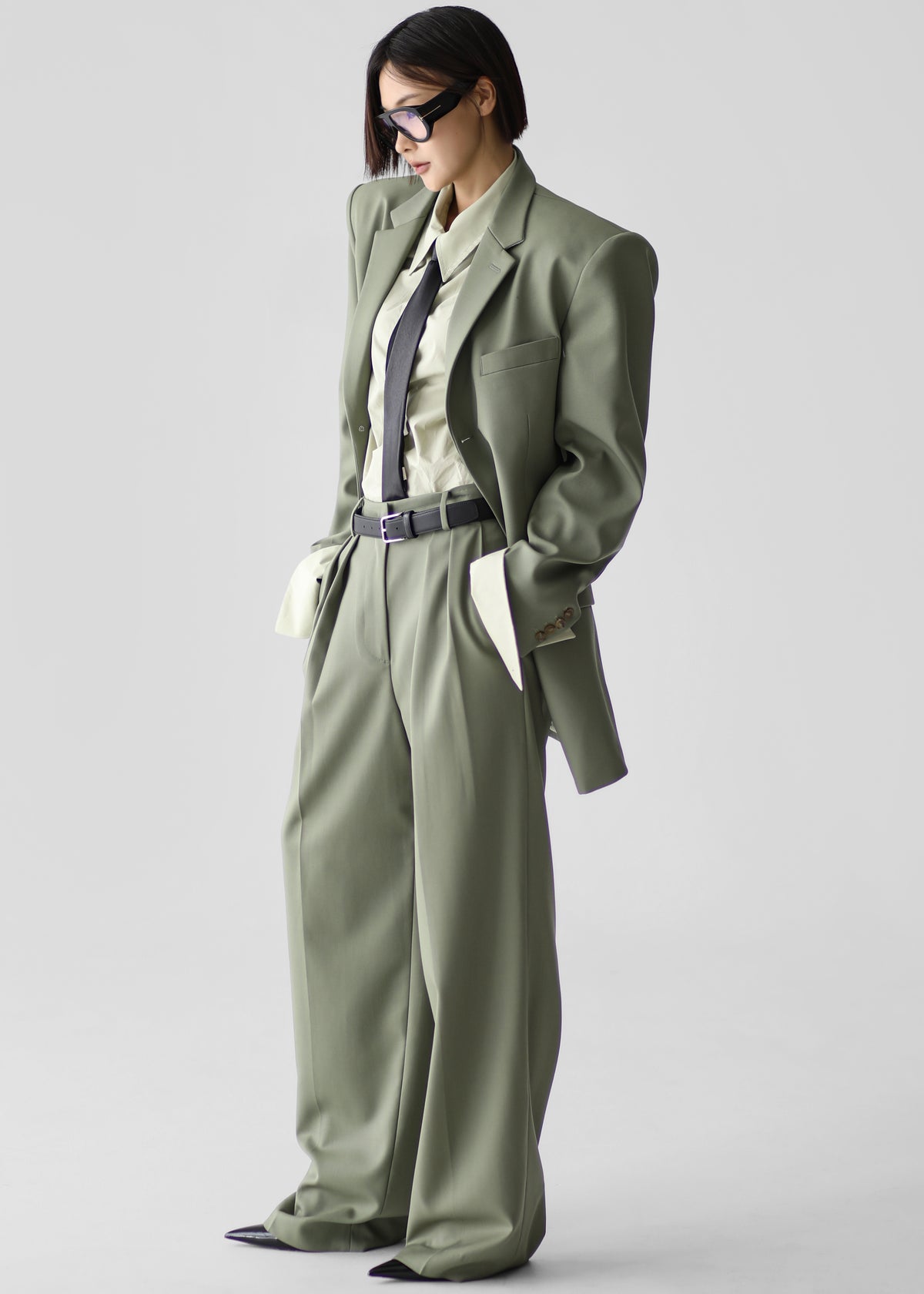 Trosa Blazer - Pale Olive - 9