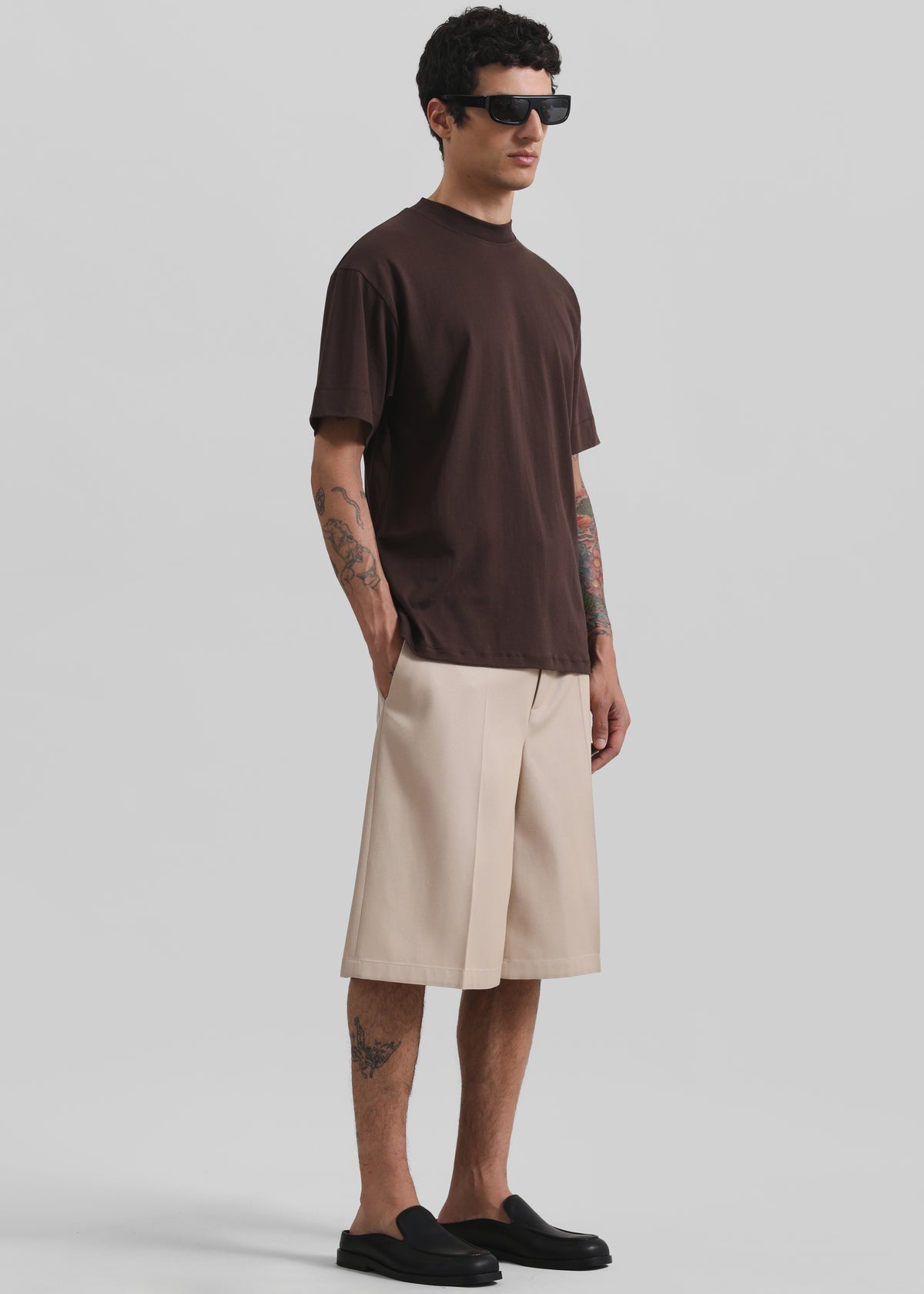 Truro Classic Soft T-Shirt - Brown - 1