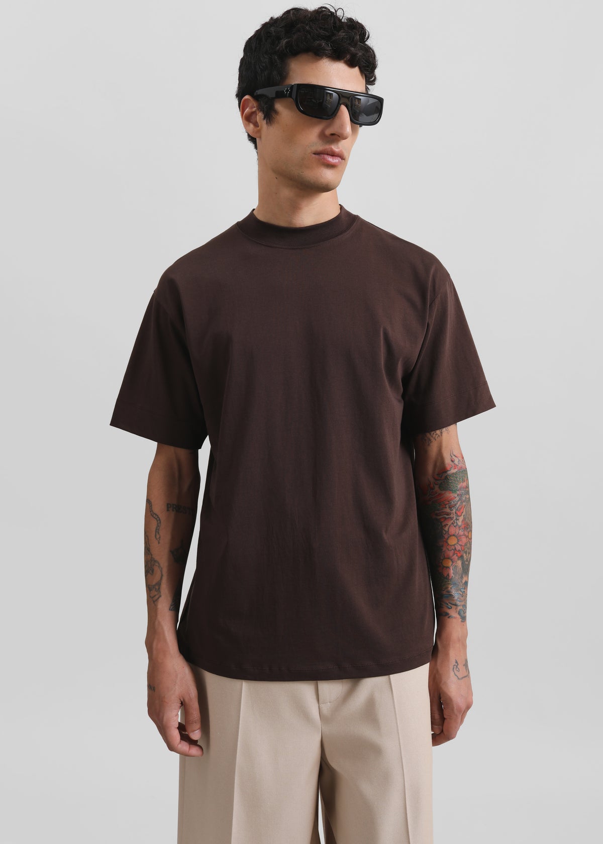Truro Classic Soft T-Shirt - Brown - 3