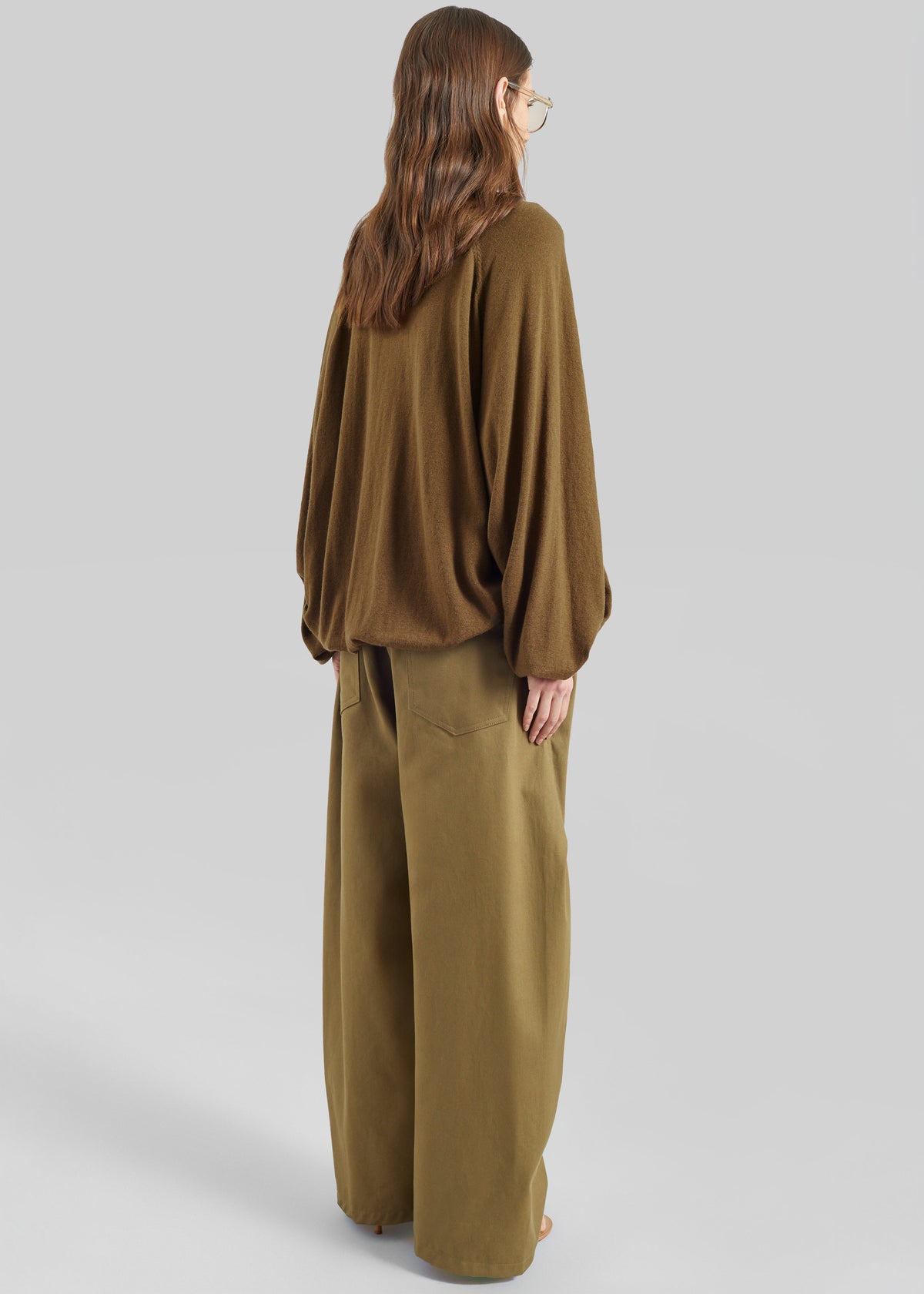 Tulsa Curved Pants - Dark Olive - 5