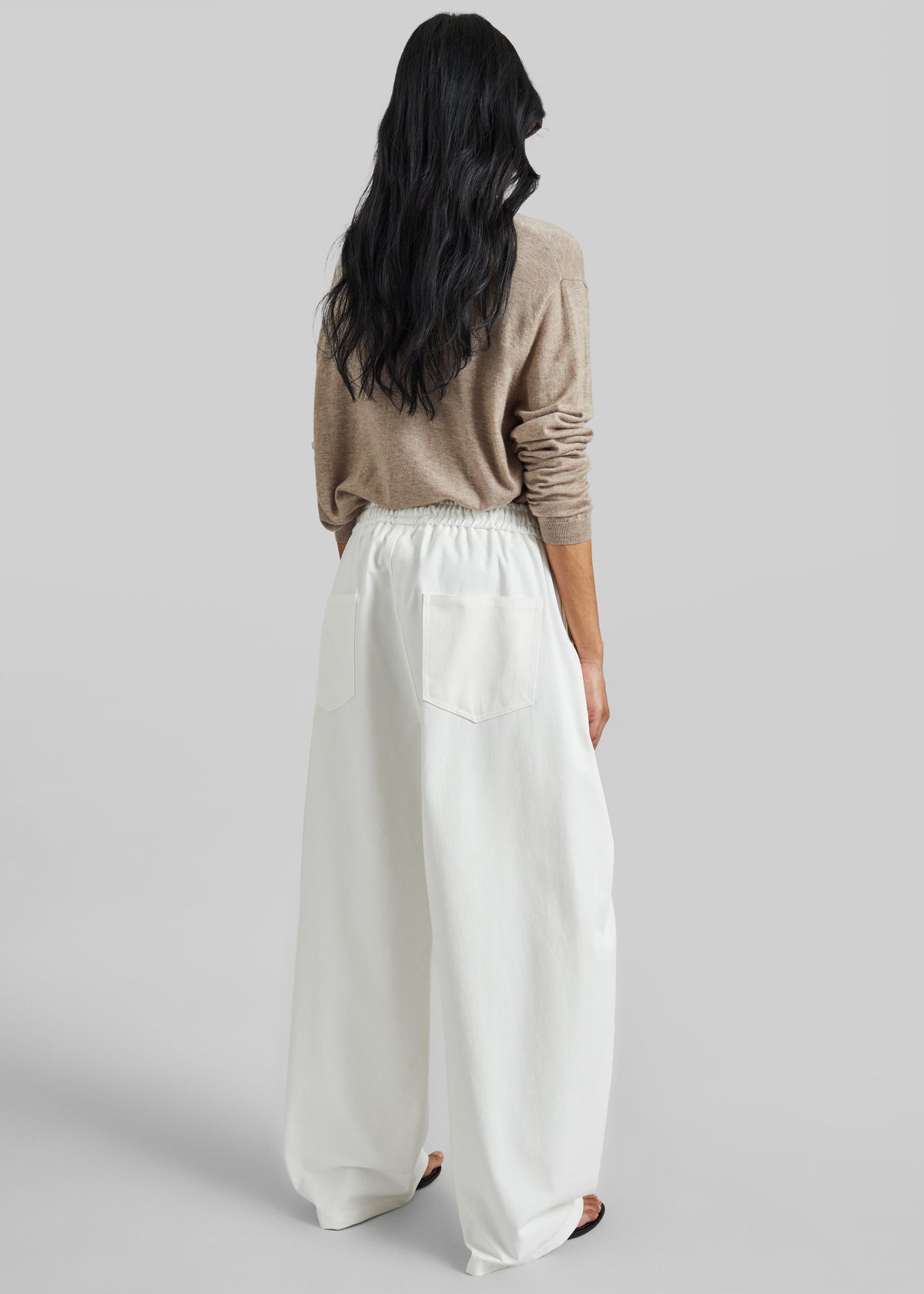 Tulsa Curved Pants - White - 5