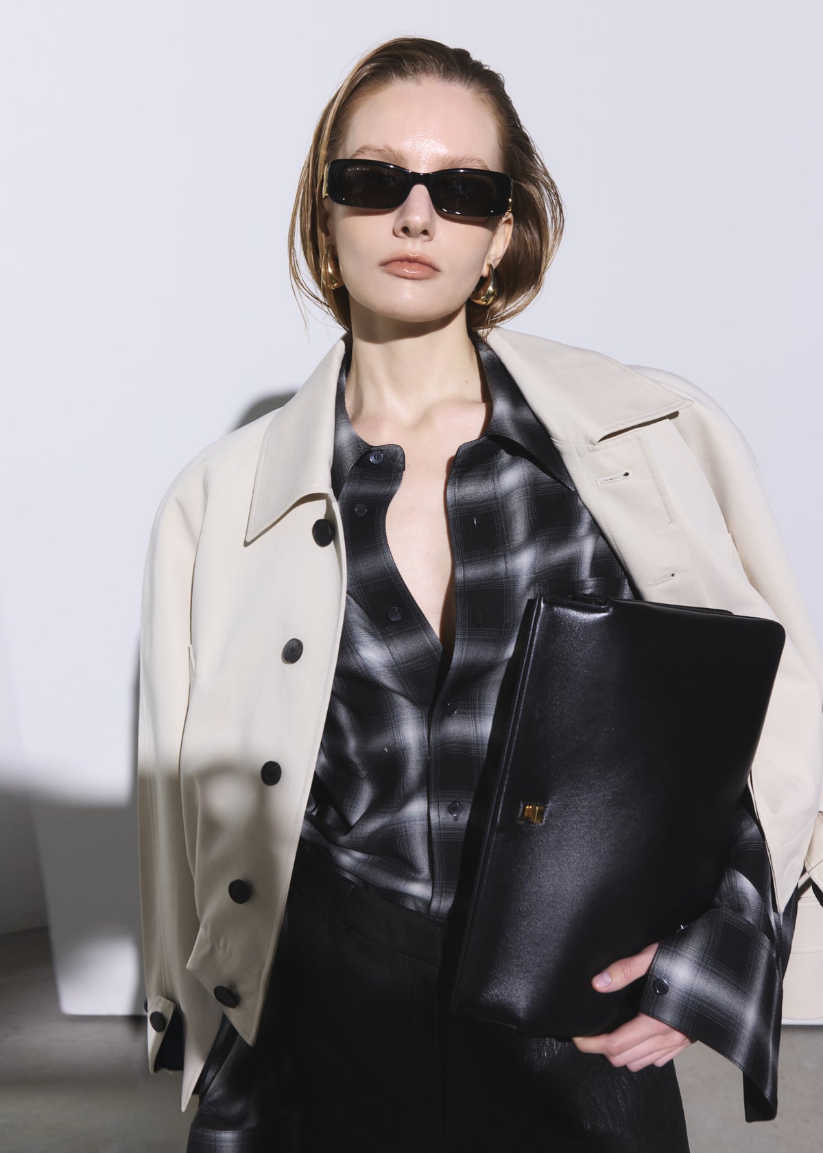 Turenne Curved Jacket - Beige - 7