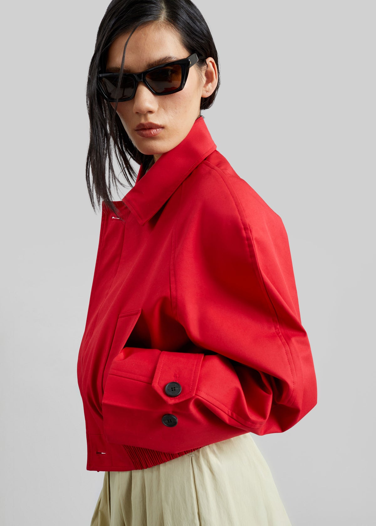 Turenne Curved Jacket - Red - 8