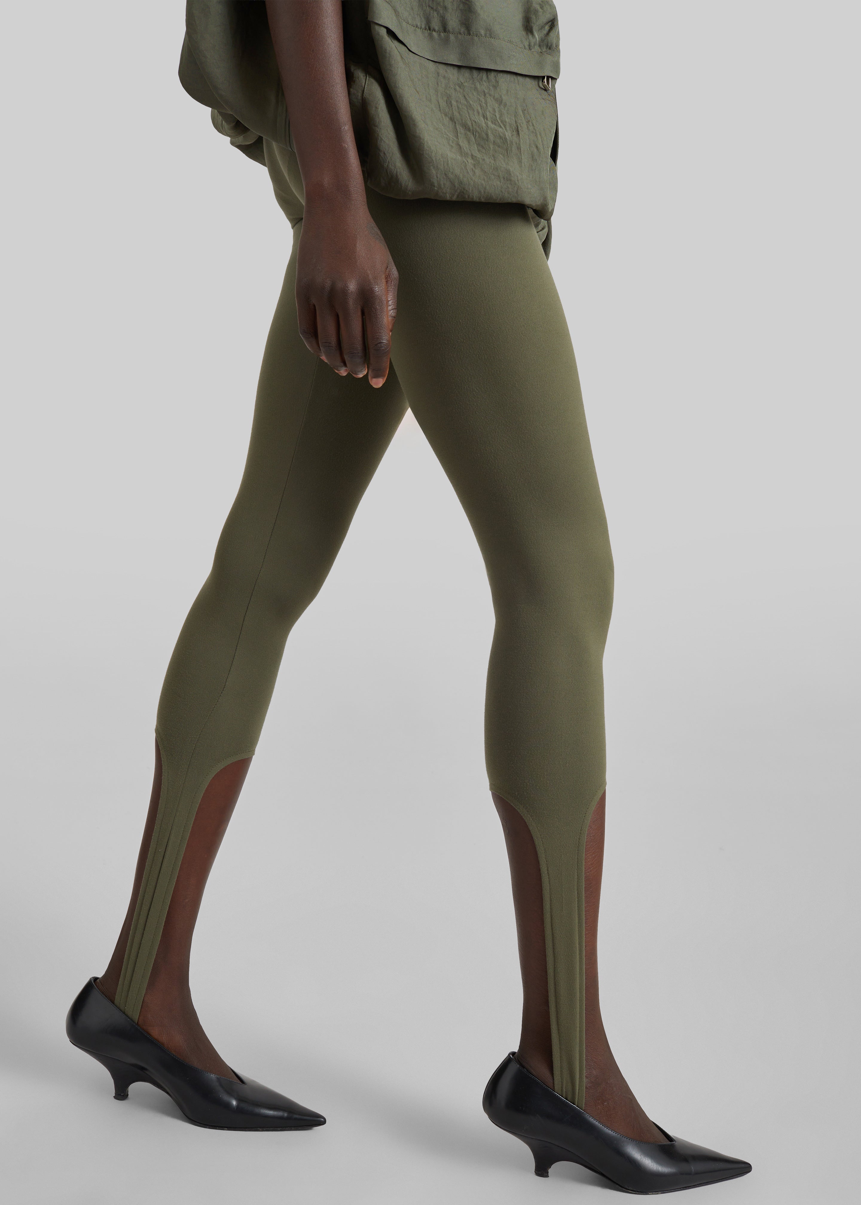 Twilla Stirrup Leggings - Olive - 5