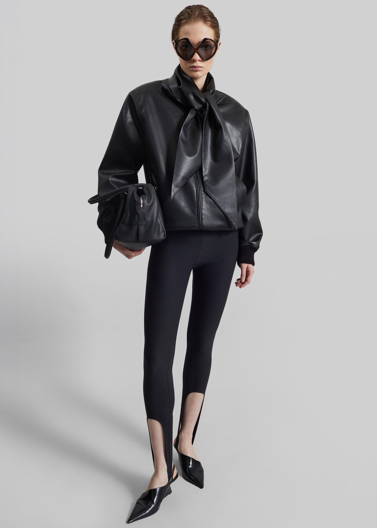 Twilla Strirrup Leggings - Black - 1