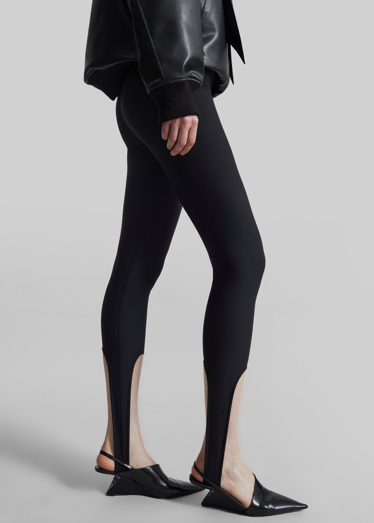 Twilla Strirrup Leggings - Black - 3