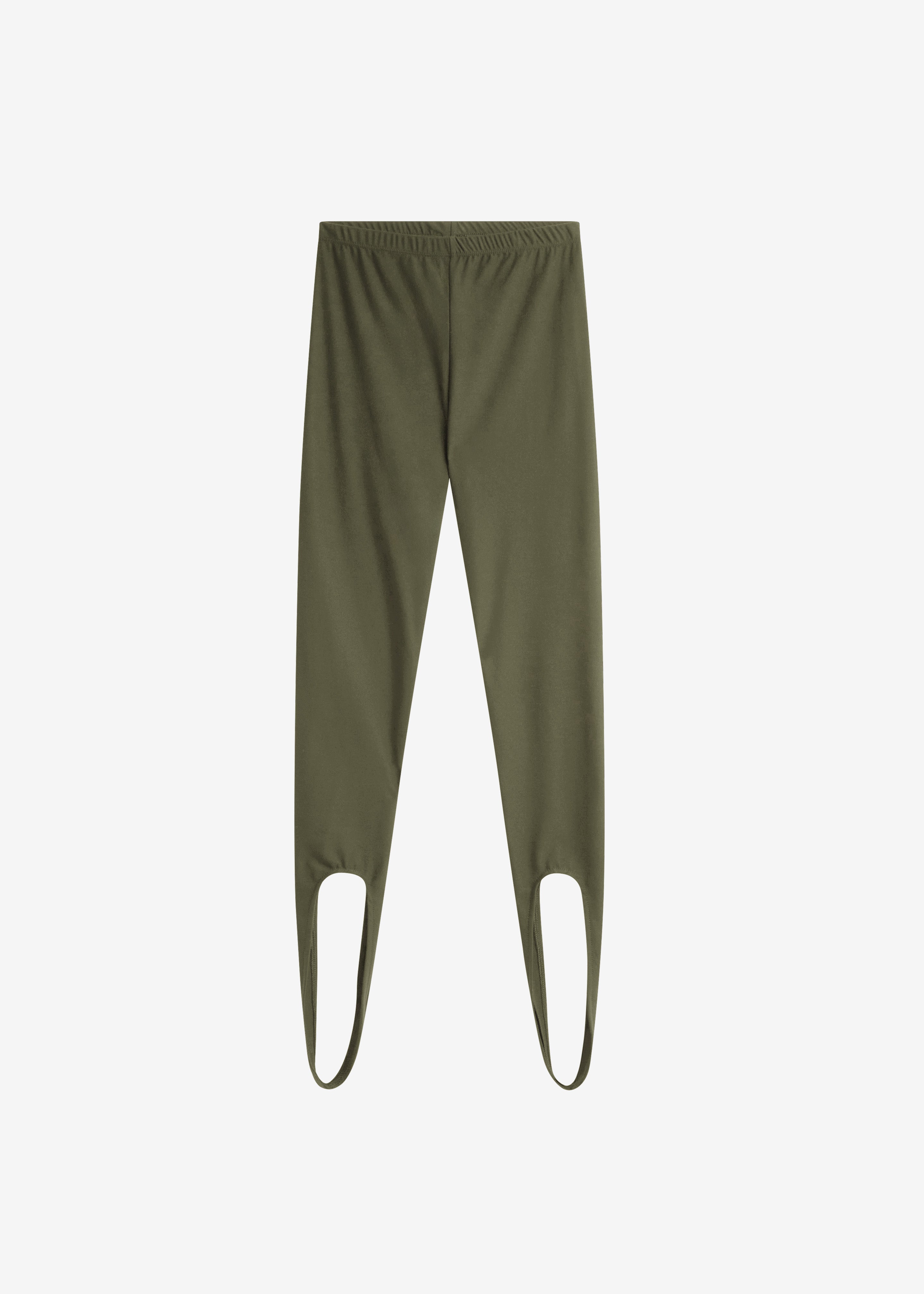 Twilla Stirrup Leggings - Olive - 8