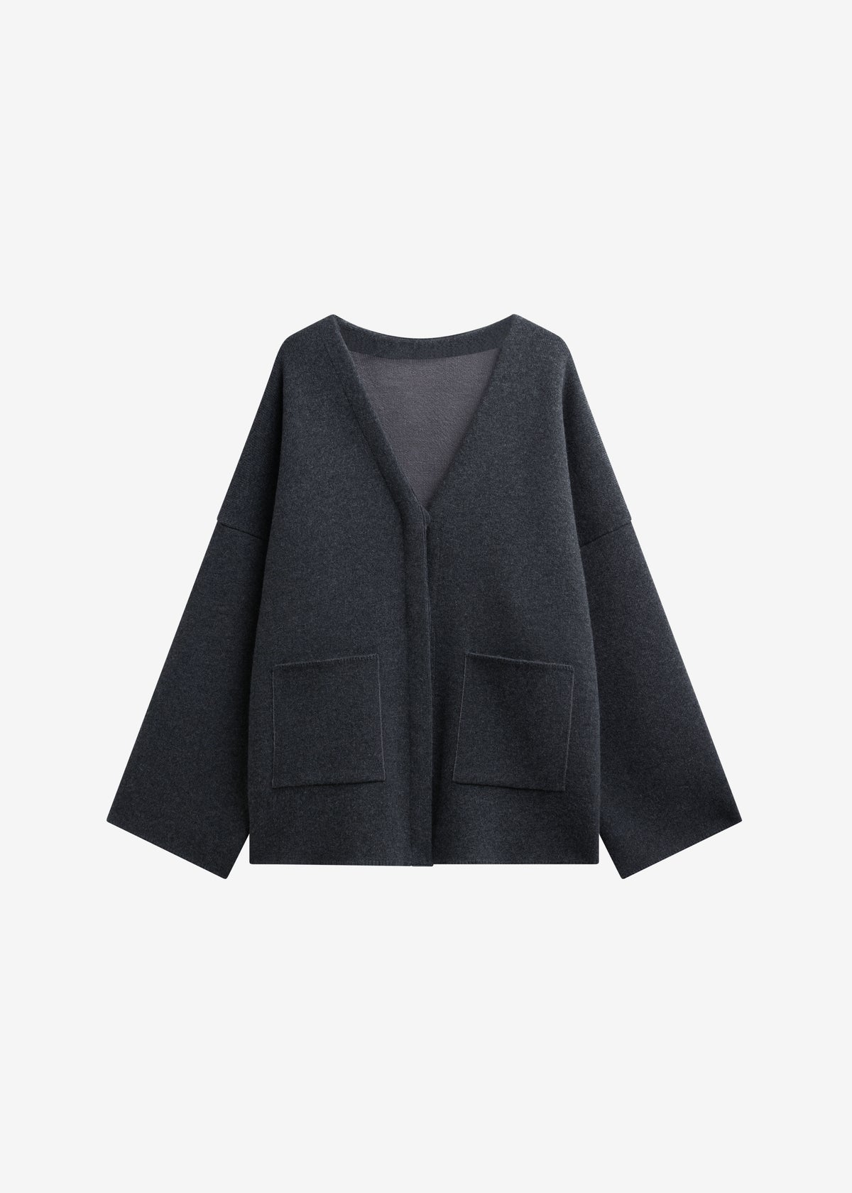 Tynset Oversized Cardigan - Charcoal - 7