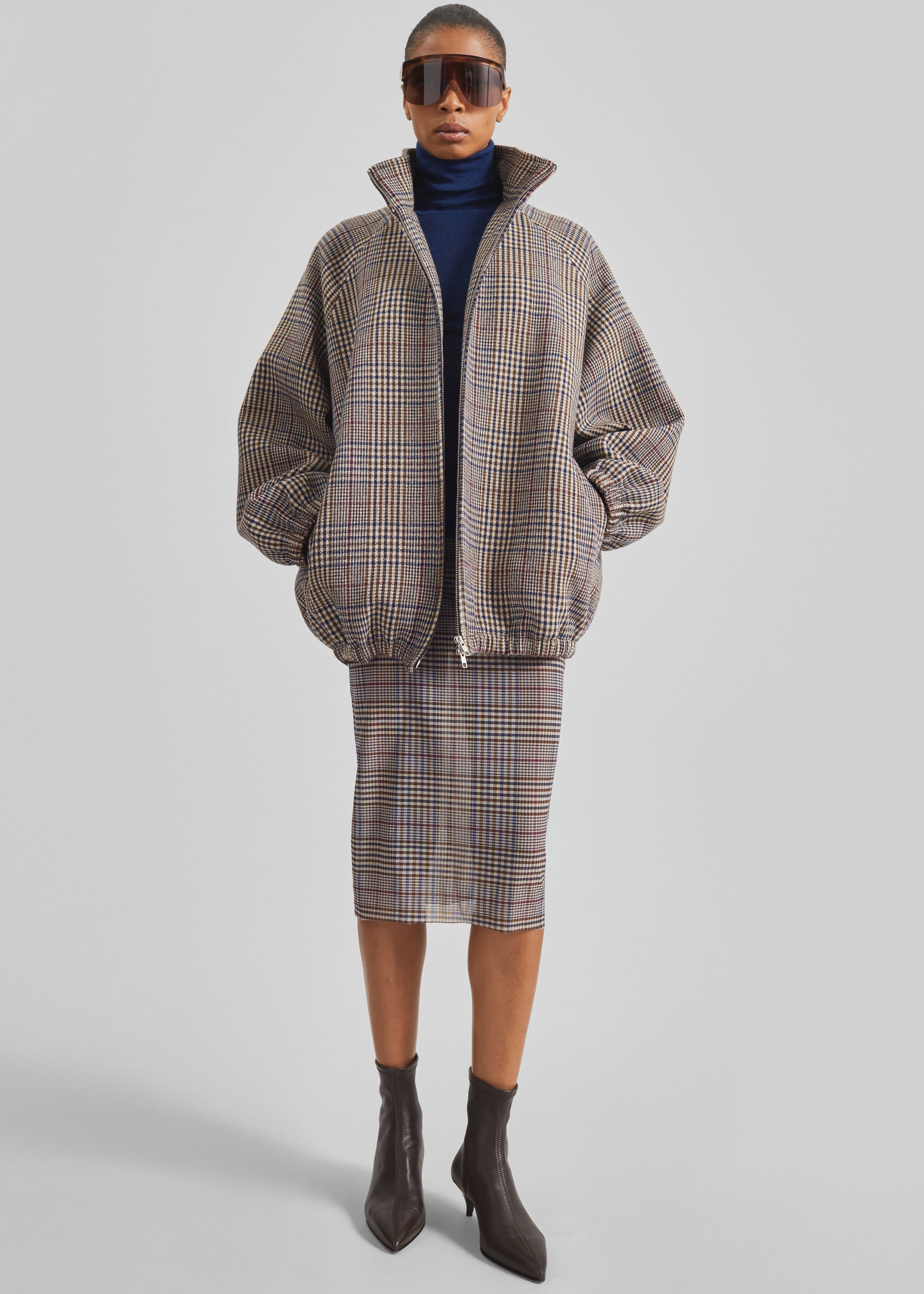 Shop the look image for Utica Thin Turtleneck Sweater - Blue