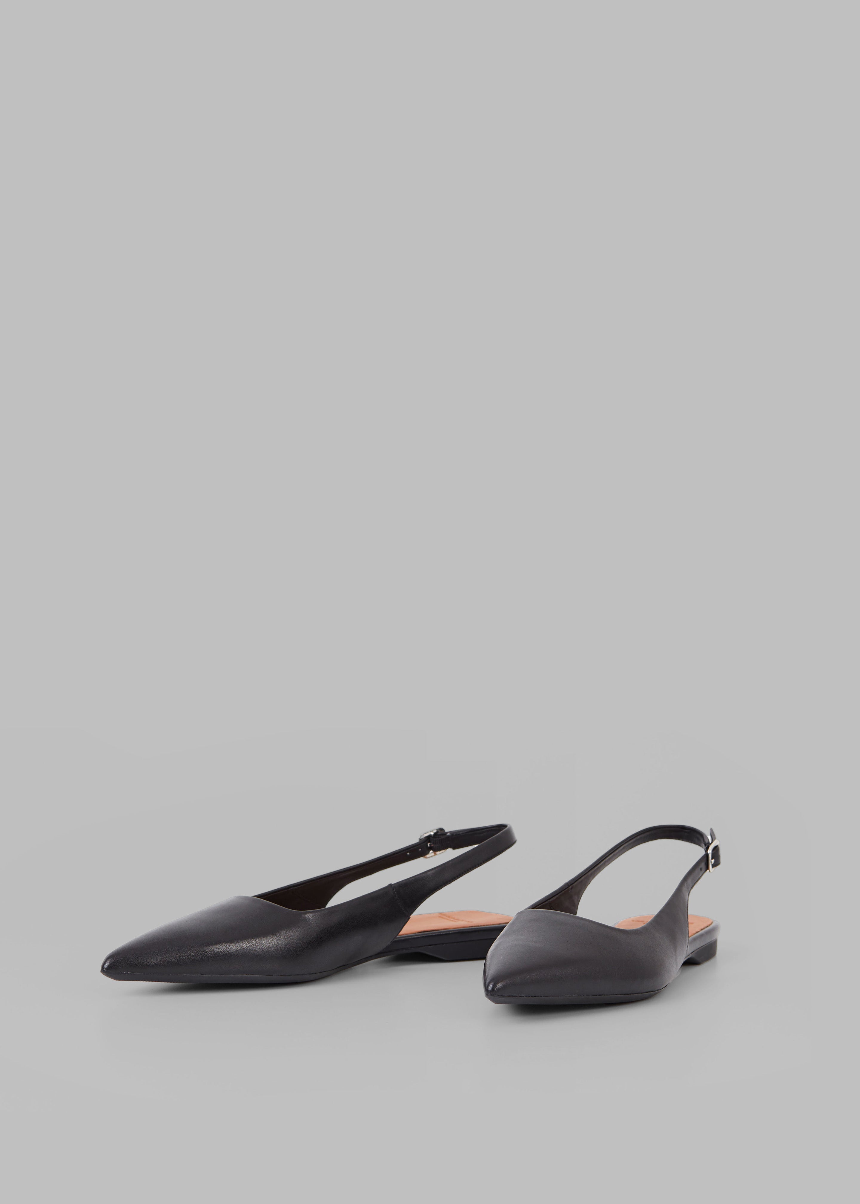 Vagabond Hermine Slingbacks - Black