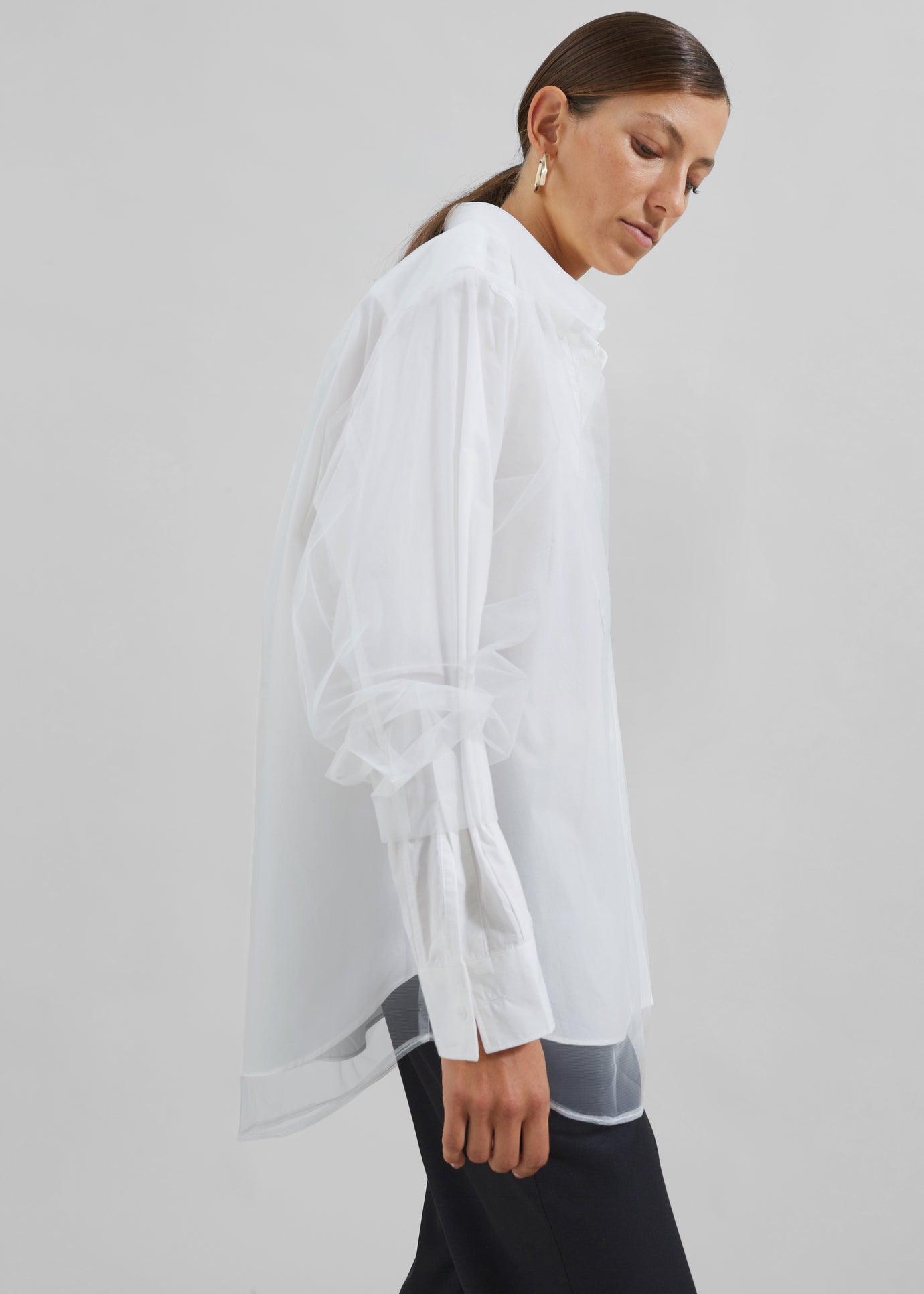 Valetta Double Shirt - Optic White - 1