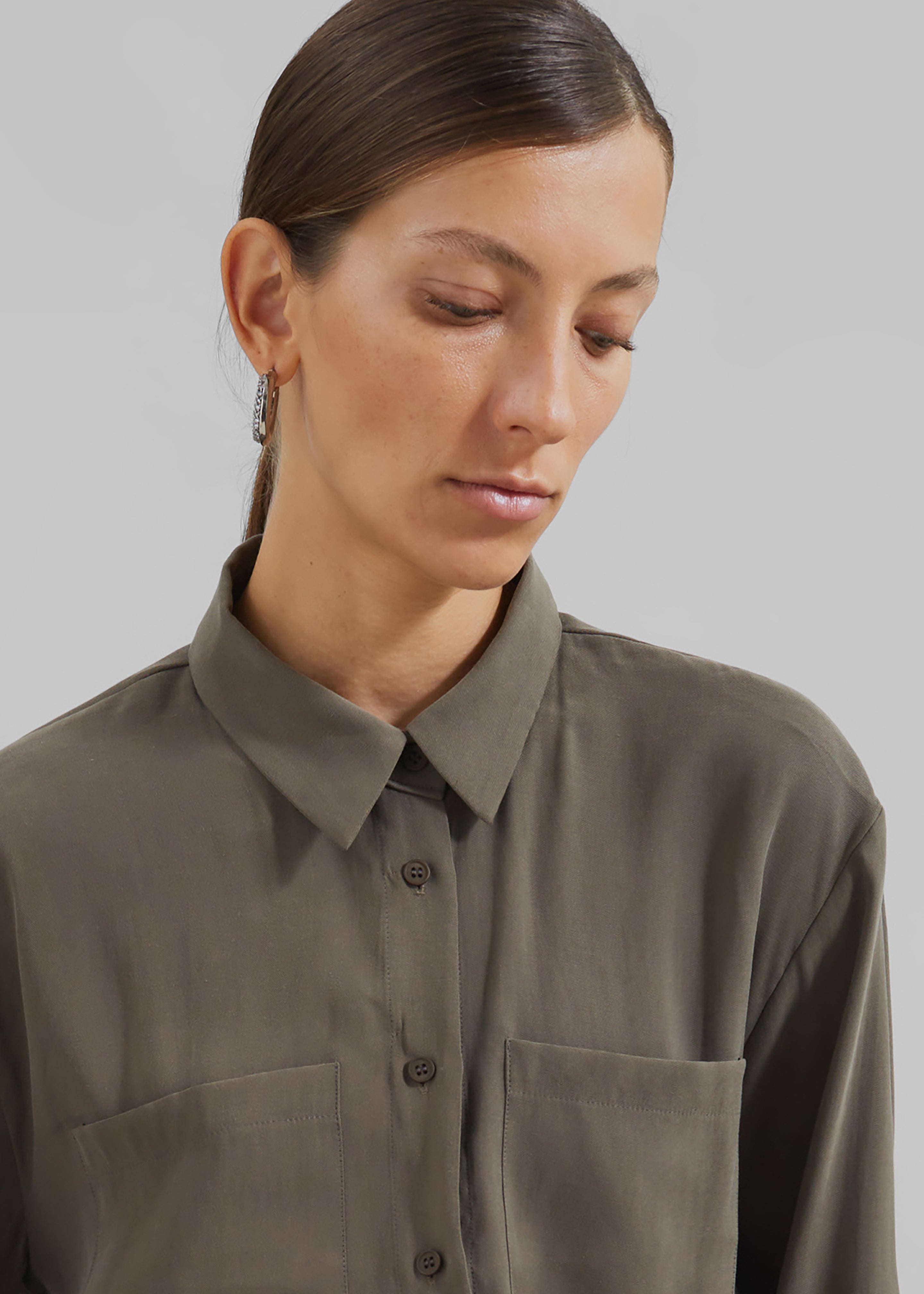 Valmiera Blouse - Khaki - 4