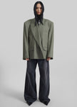 Valter Oversized Blazer - Pale Olive