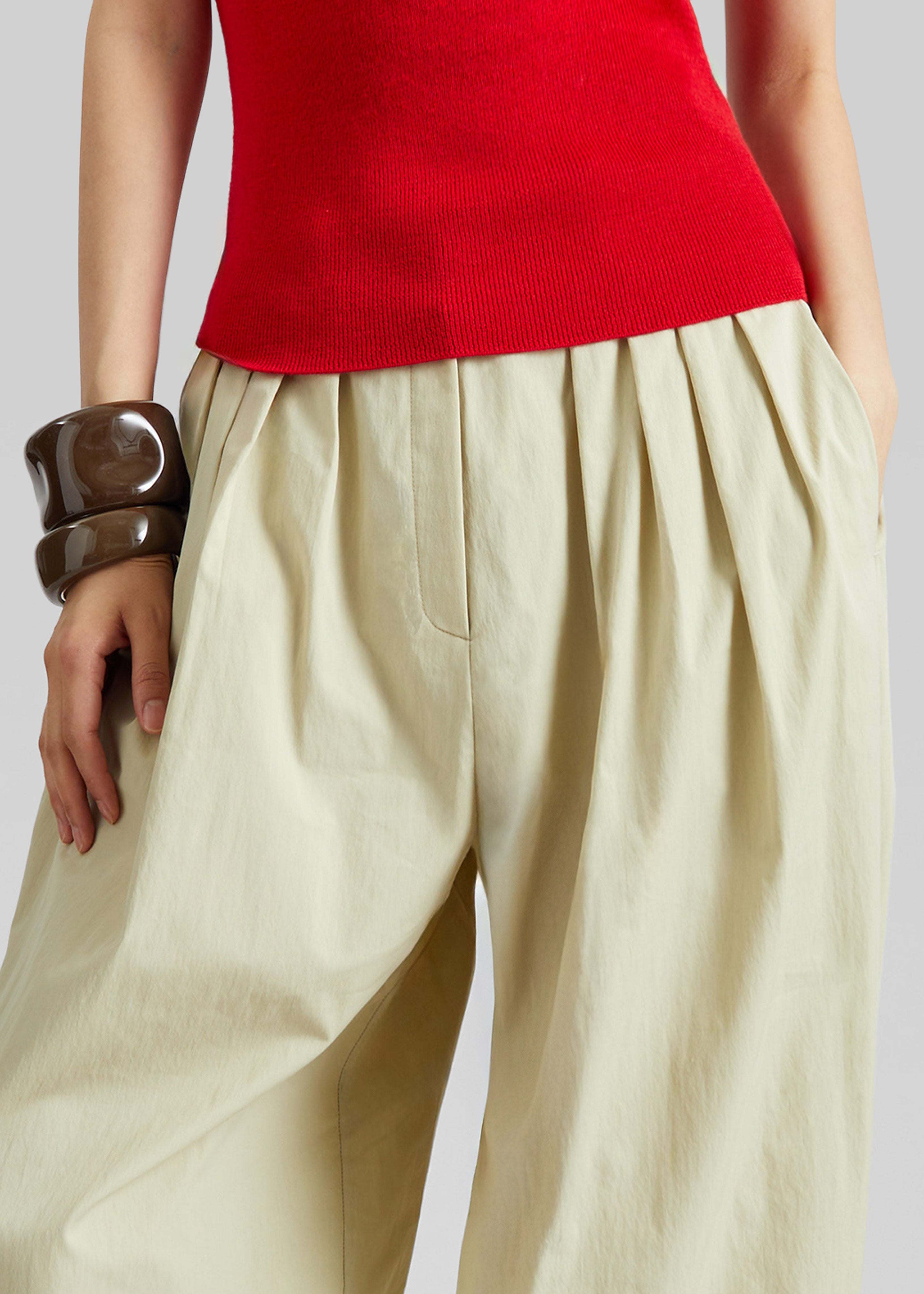 Vannes Balloon Pants - Beige – The Frankie Shop