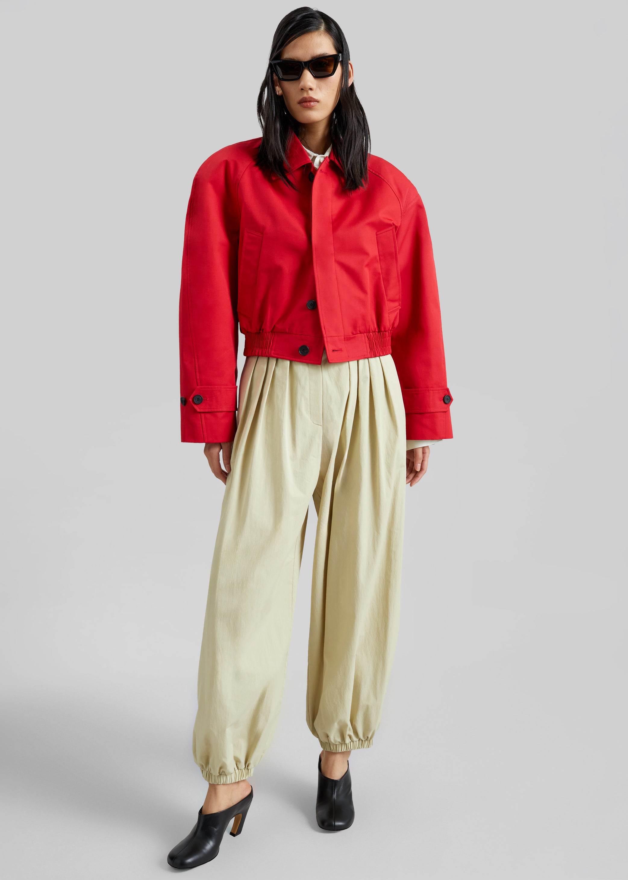 Shop the look image for Vannes Balloon Pants - Beige