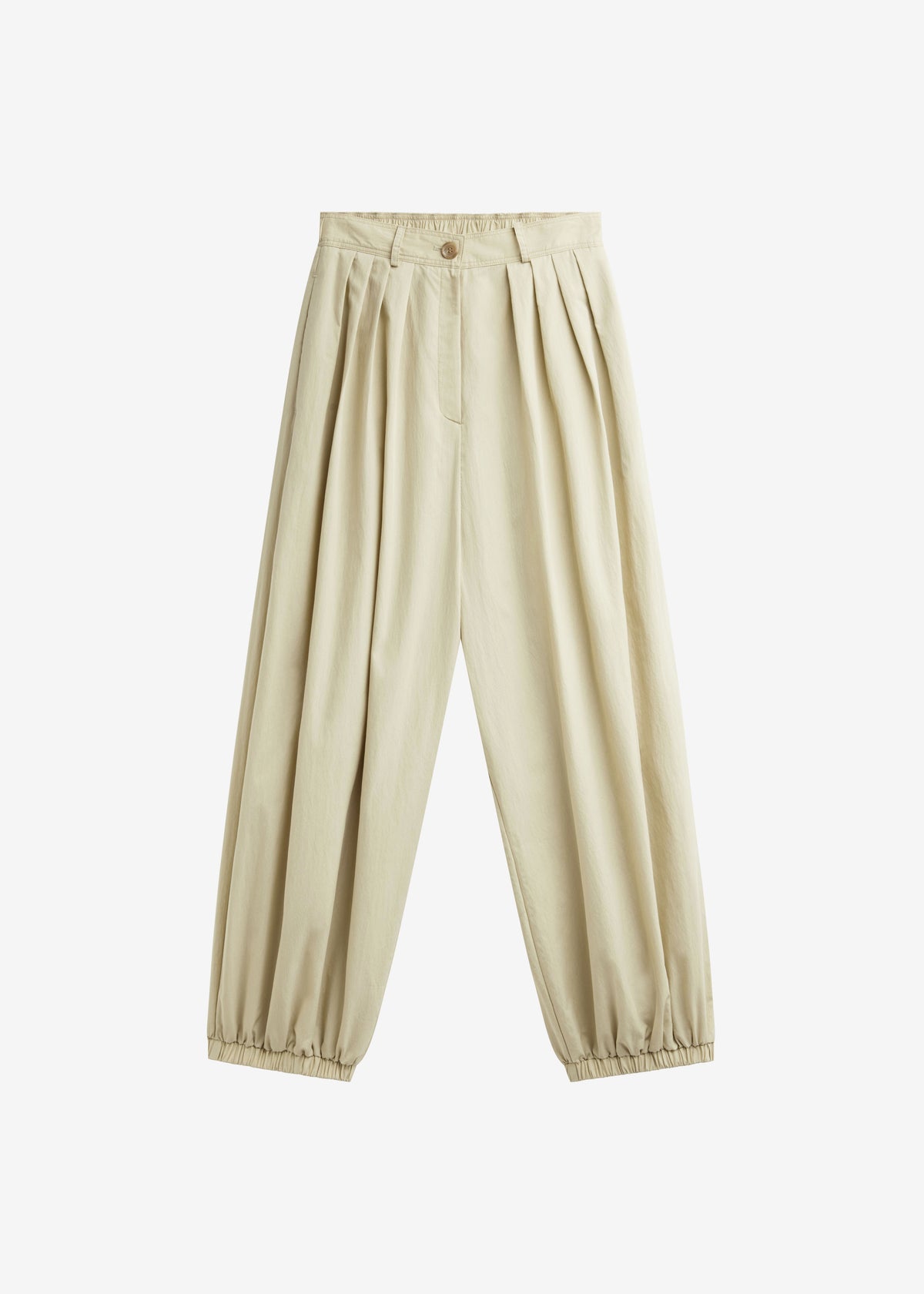 Vannes Balloon Pants - Beige - 7