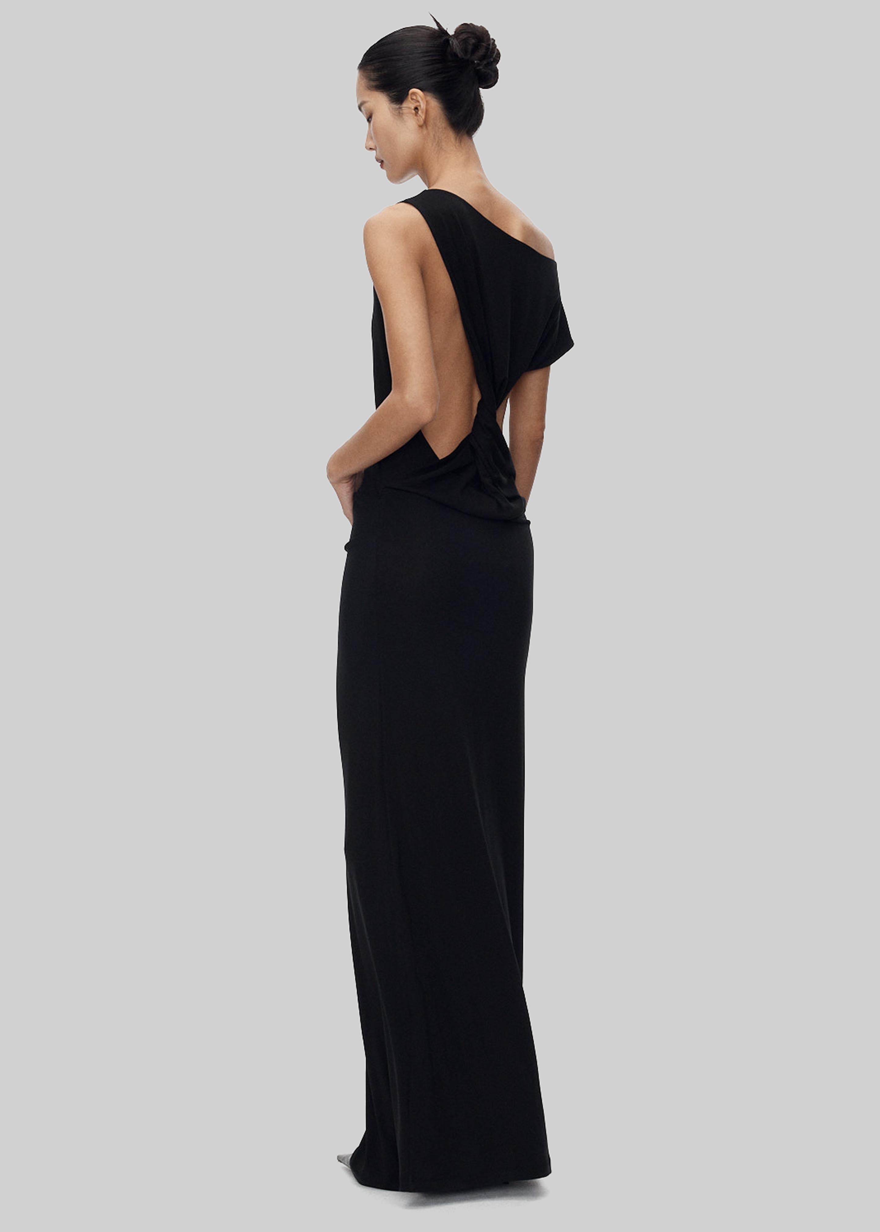 Varena Twisted Cut-Out Maxi Dress - Black – The Frankie Shop Varena Twisted Cut-Out Maxi Dress - Black – The Frankie Shop