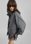 Veere Blouson Jacket - Grey