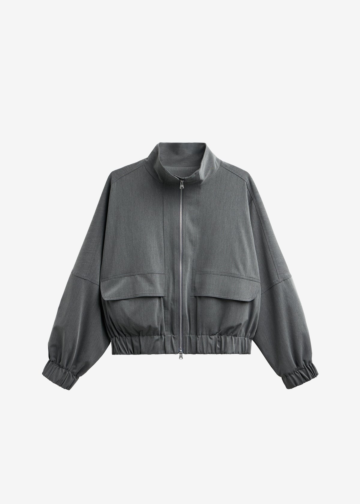 Veere Blouson Jacket - Grey - 9