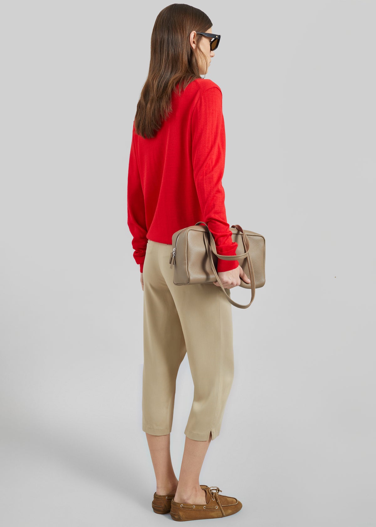 Vernon Layered Knit Pullover - Red - 4