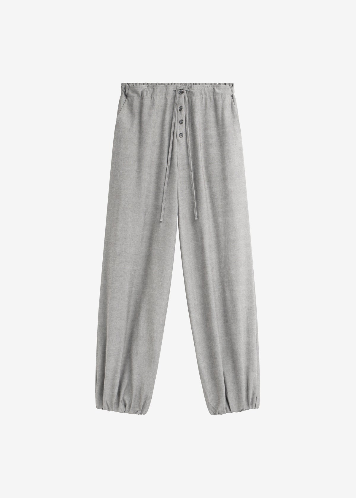 Vimont Balloon Pants - Taupe Melange - 8