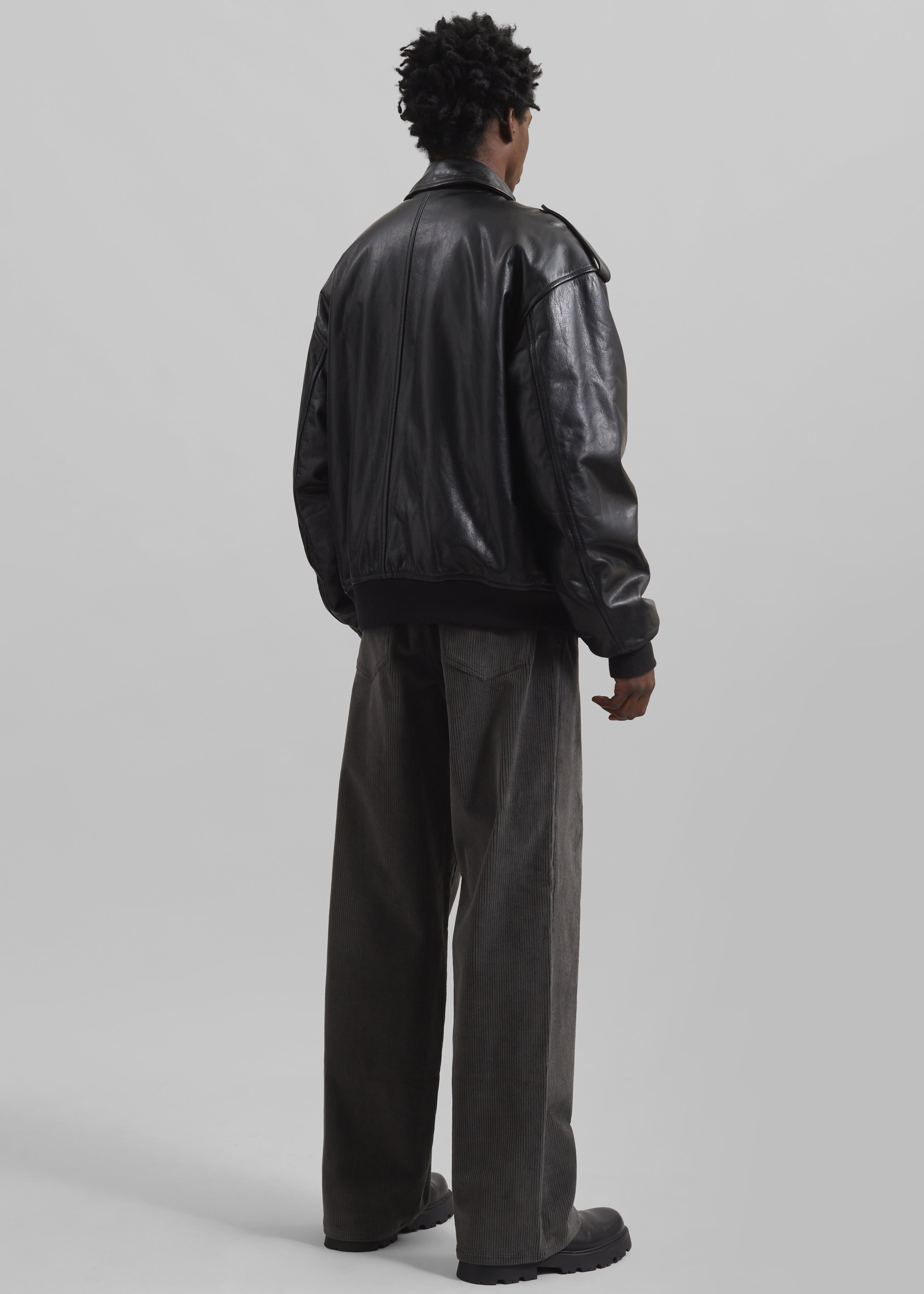 Viper Leather Jacket - Black – The Frankie Shop