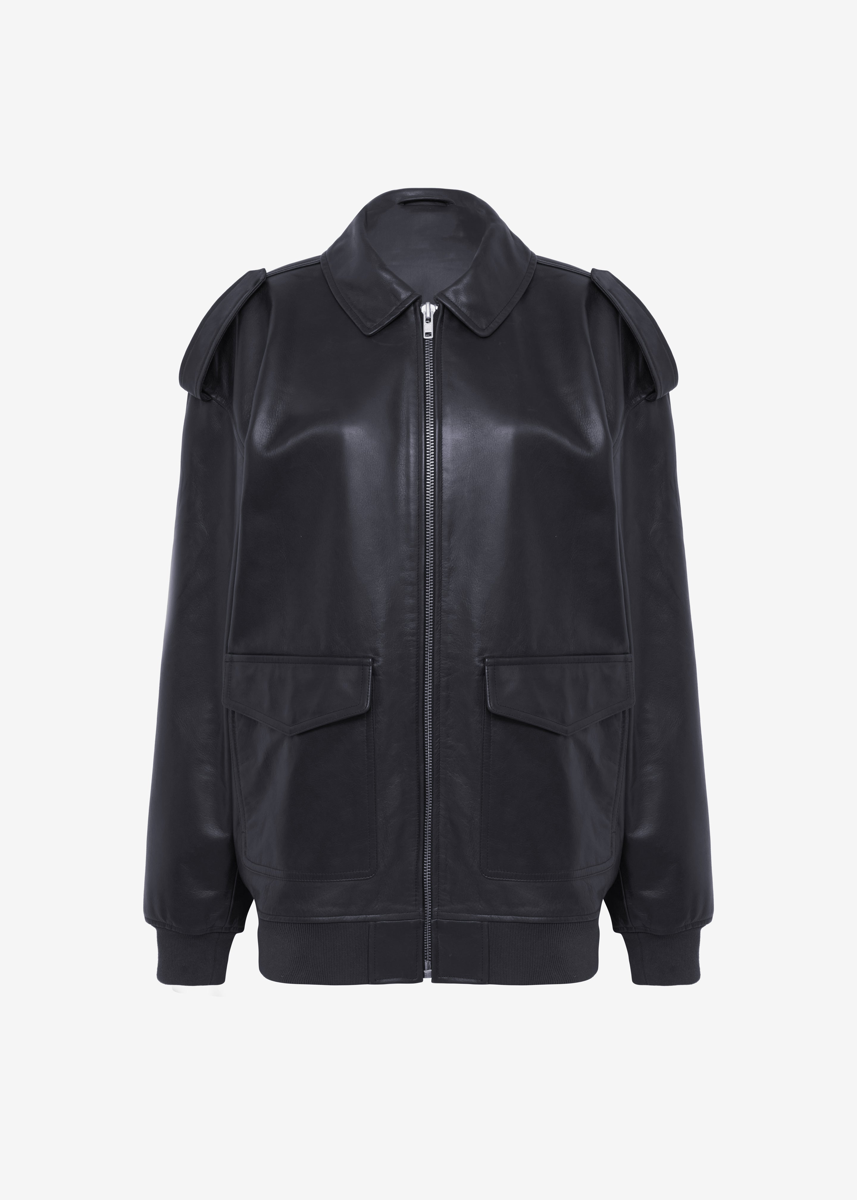 Viper Leather Jacket - Black - 13